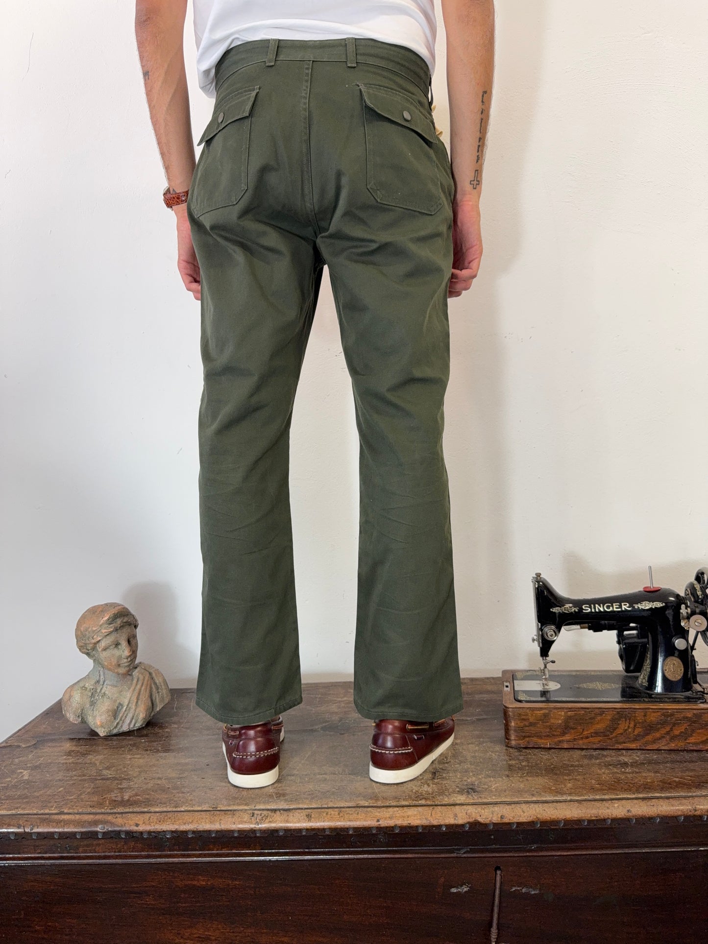 Vintage 90’s Green Work Pant “W34”