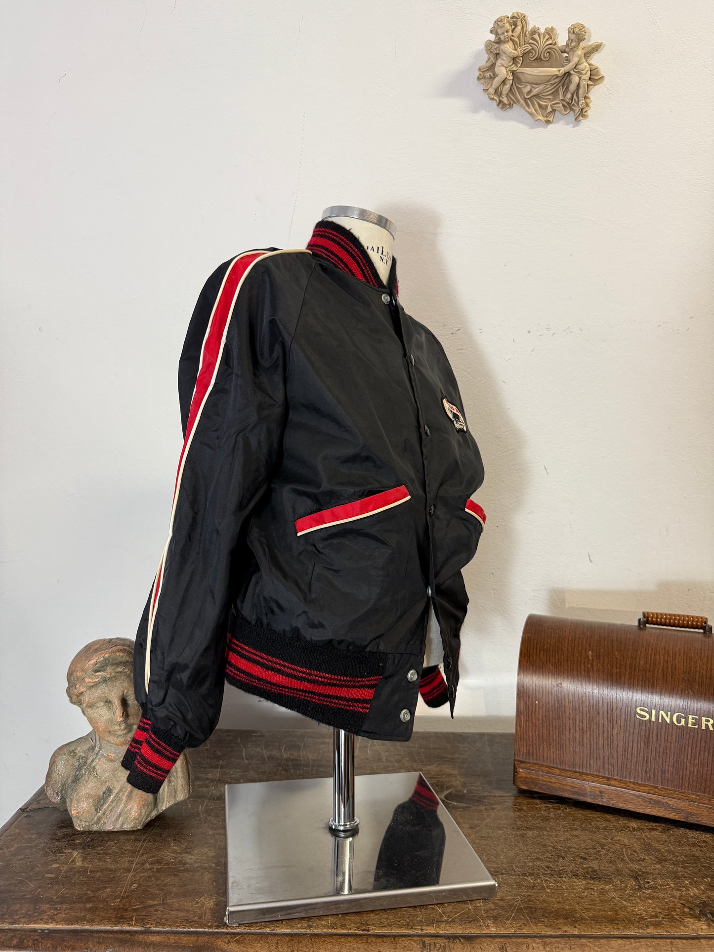 Vintage 80’s Varsity Jacket Made in Usa “S”