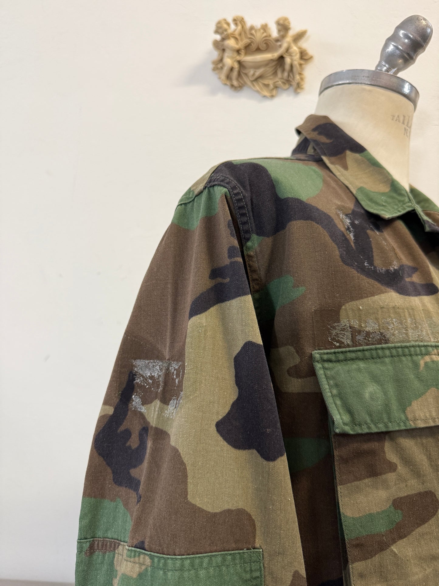 Vintage Woodland Jacket Us Army “M”
