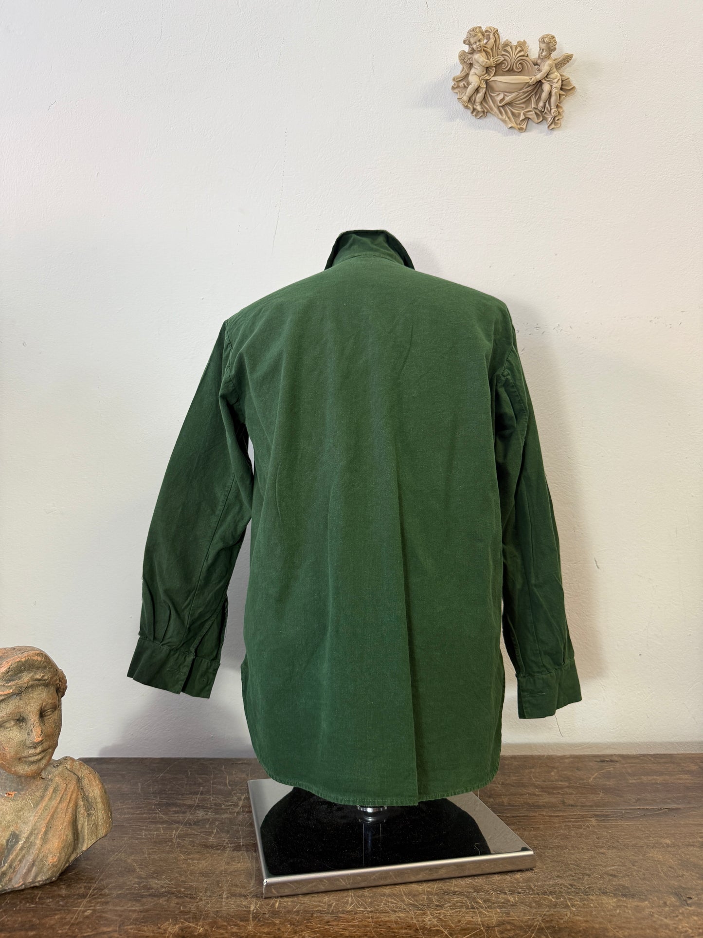 Vintage 80’s Swedish Army Shirt “M”