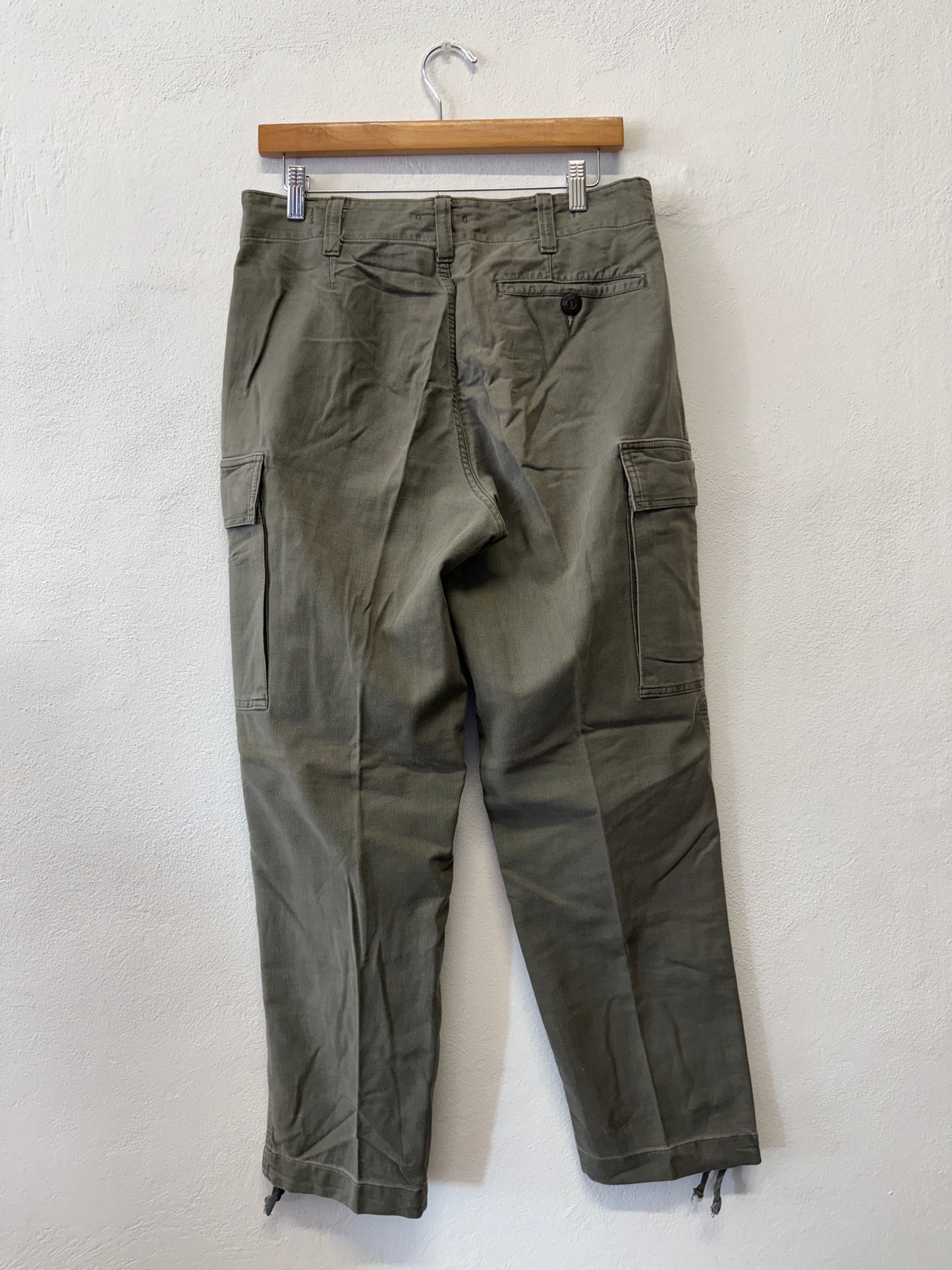 Vintage 80’s German Army Moleskin Cargo Pants “W31”