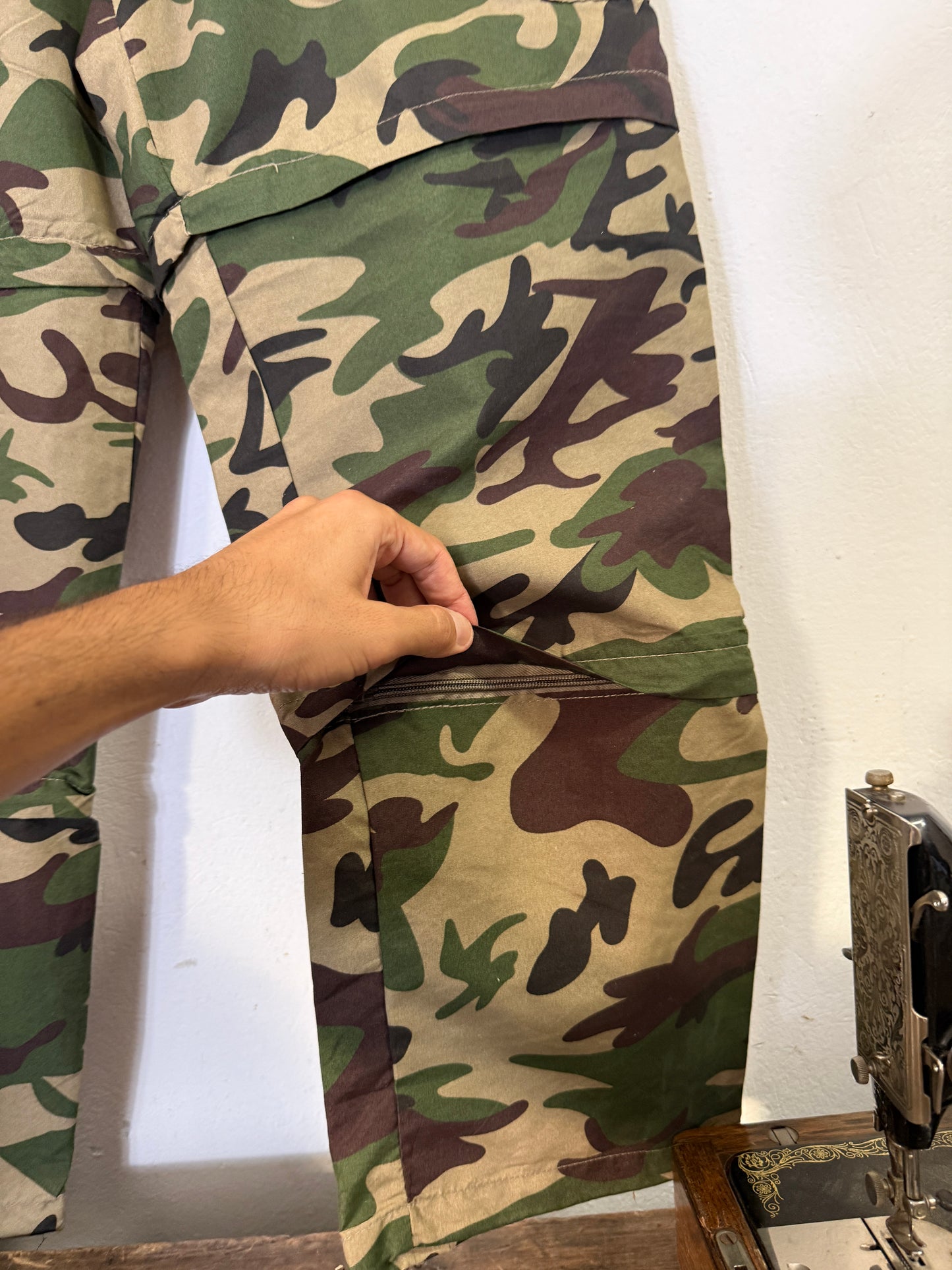 Camo Cargo Pants “W33”