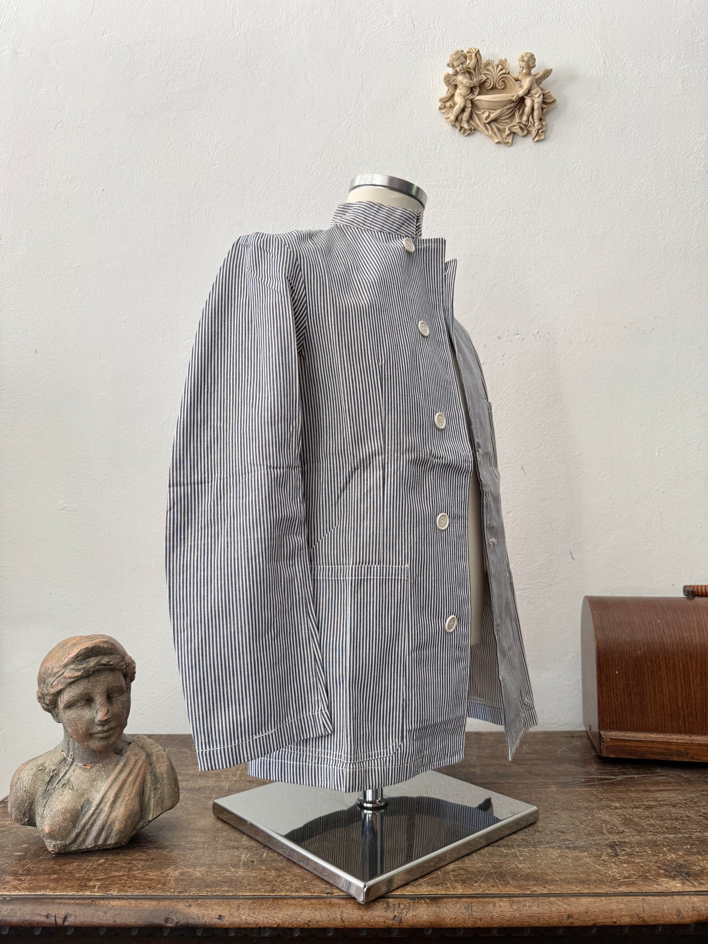 Vintage Italian Army Chef Jacket “S”