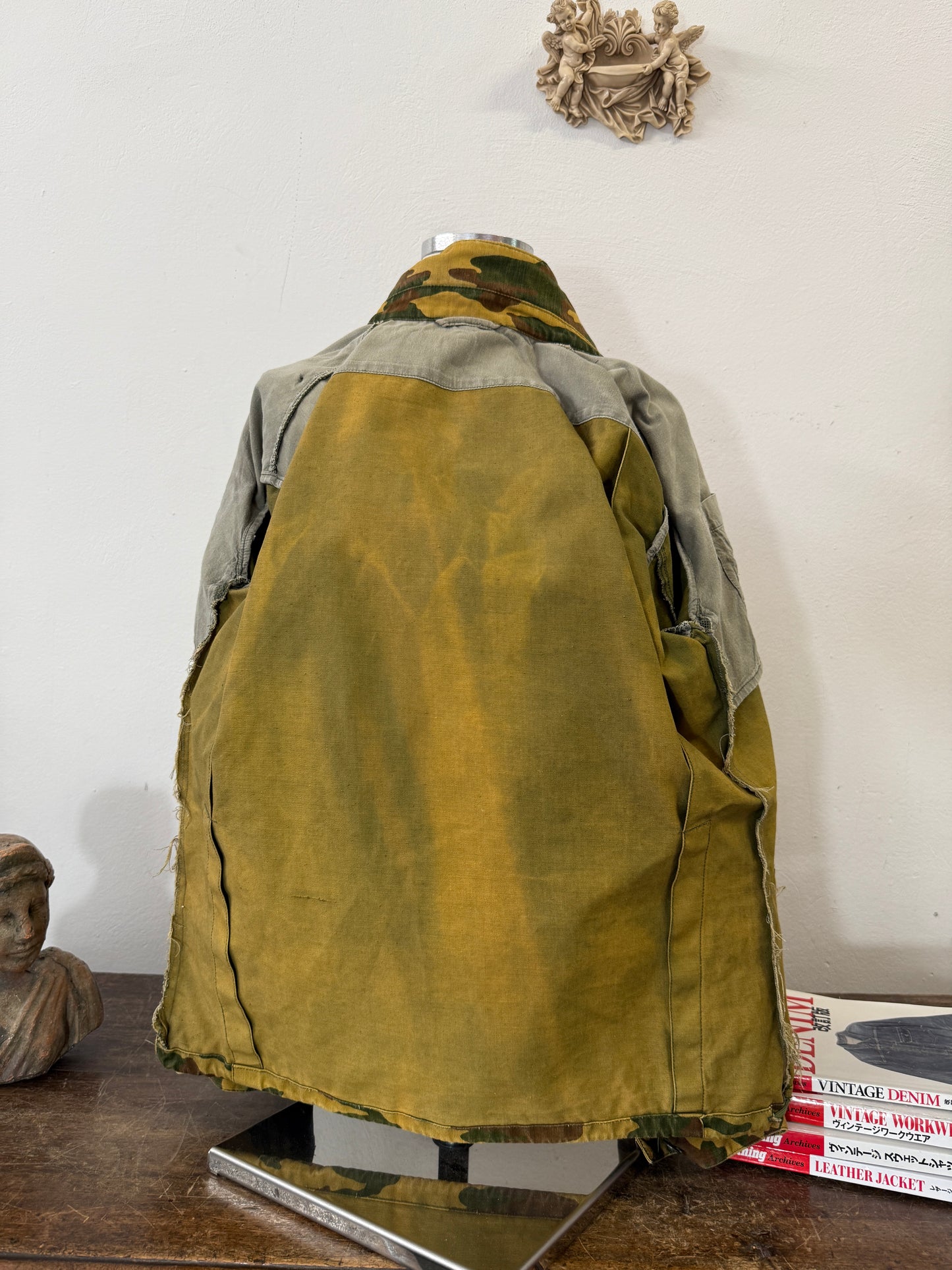Vintage Camo Military Jacket “L/XL”