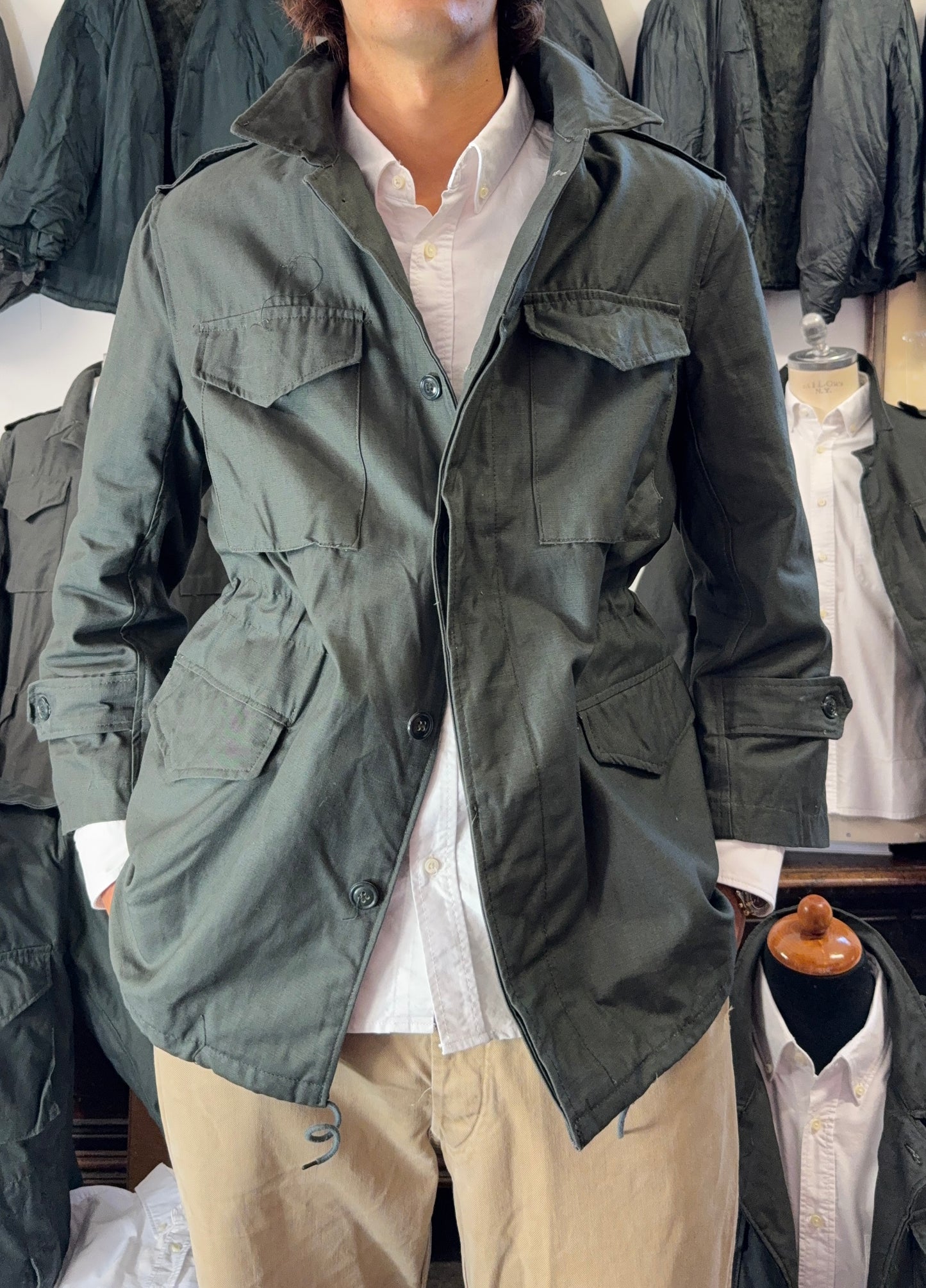 Vintage 80’s Greek Army Field Jacket