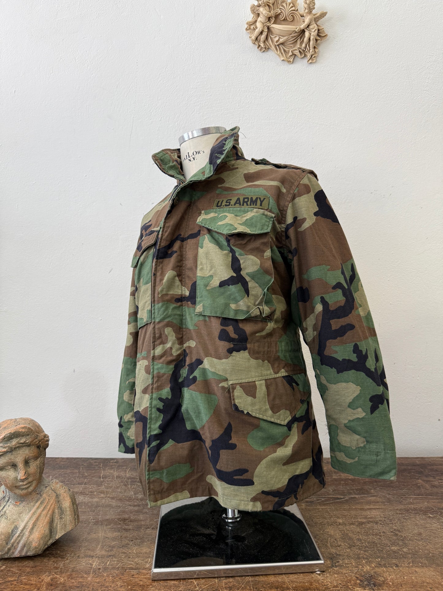 Vintage Woodland Field Jacket M65 Us Army “S”