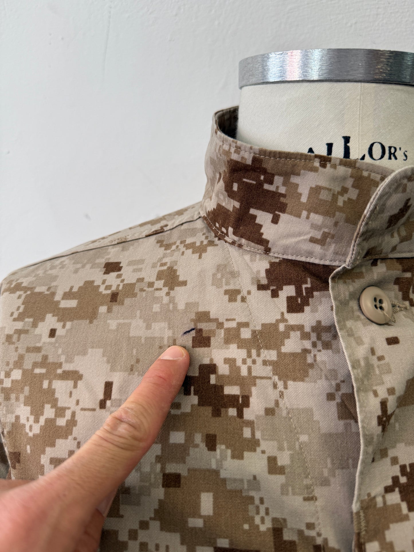 Vintage Us Marine Corps USMC Desert Marpat Combat Jacket “L”