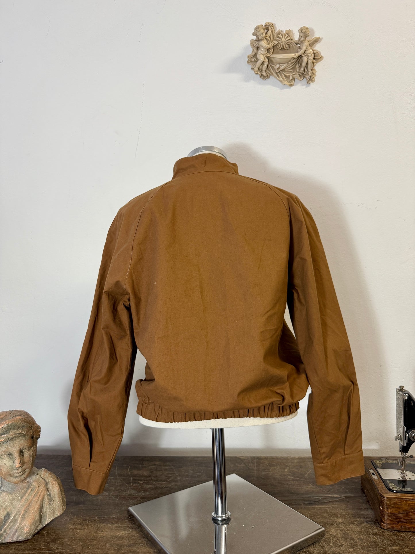 Vintage Brown Bomber Jacket “L”