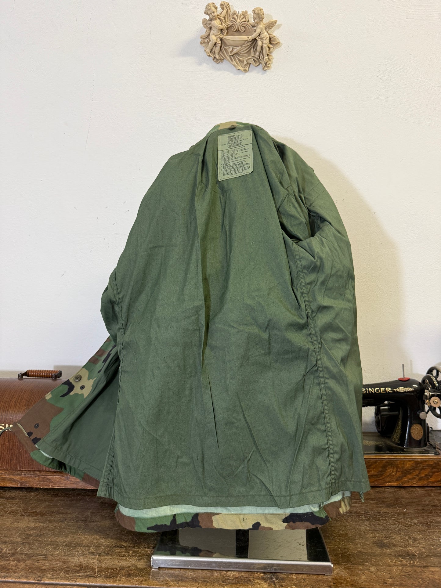 Vintage Woodland Field Jacket M65 Us Army “L/XL”