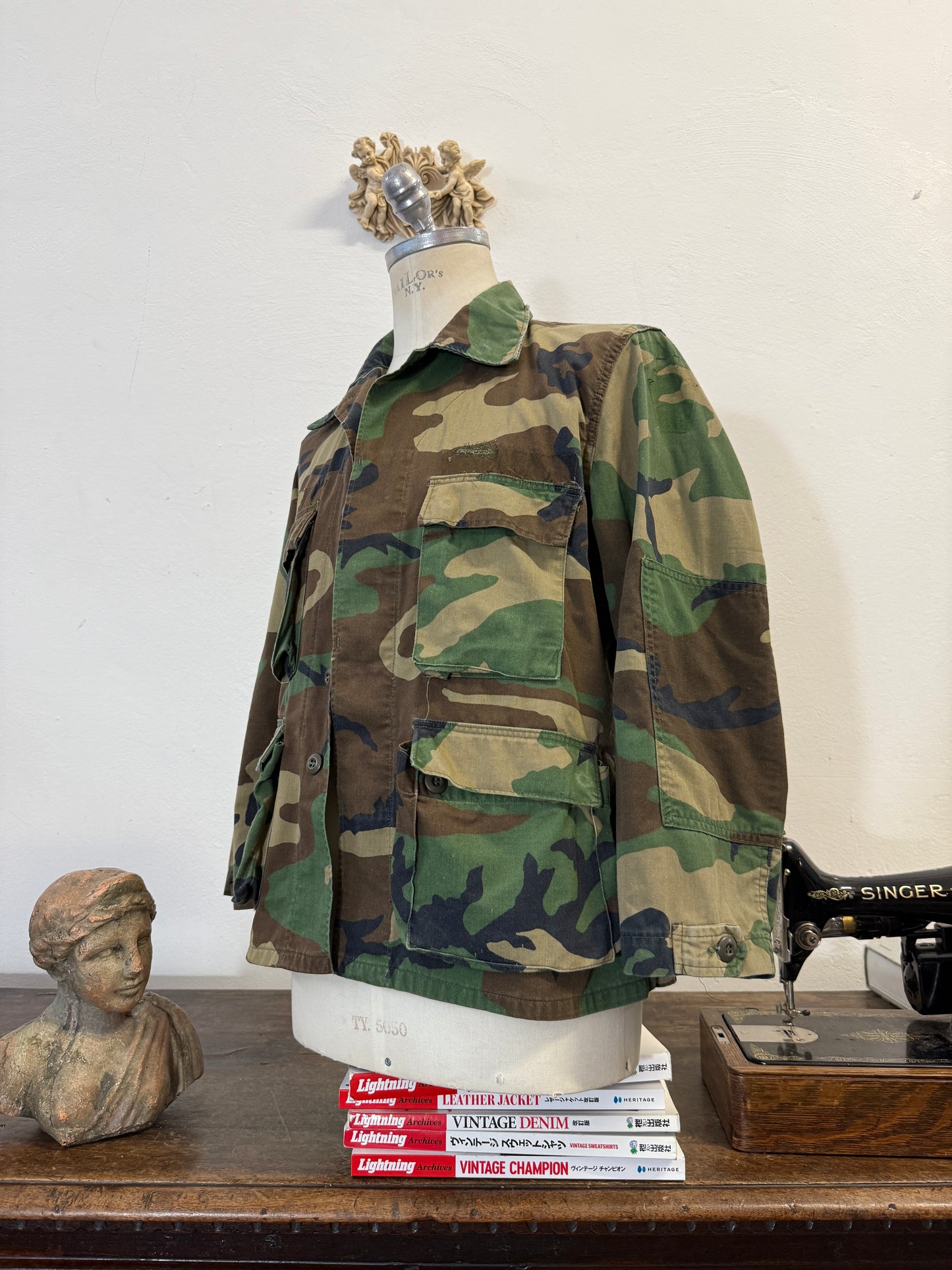 Vintage Woodland Jacket Us Army “M”