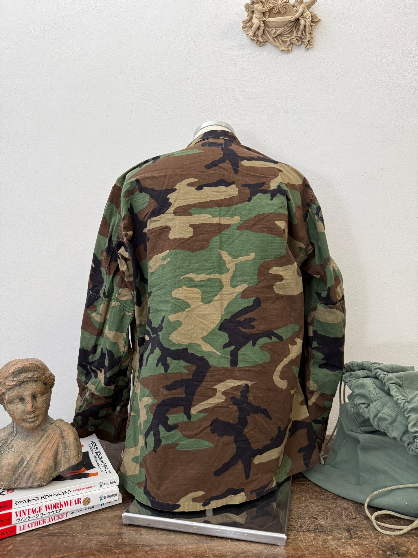 Vintage Woodland Jacket Us Army “XL”