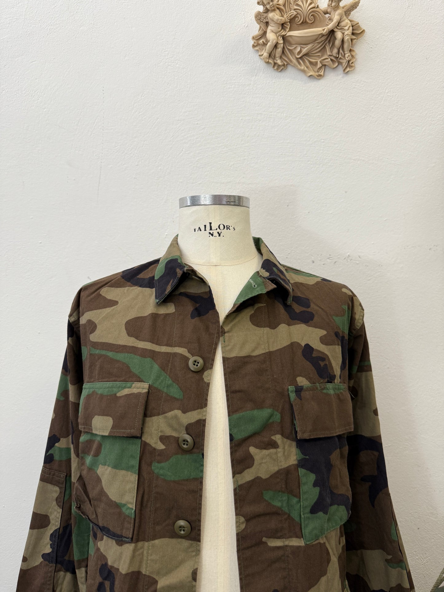 Vintage Woodland Jacket Us Army “M/L”