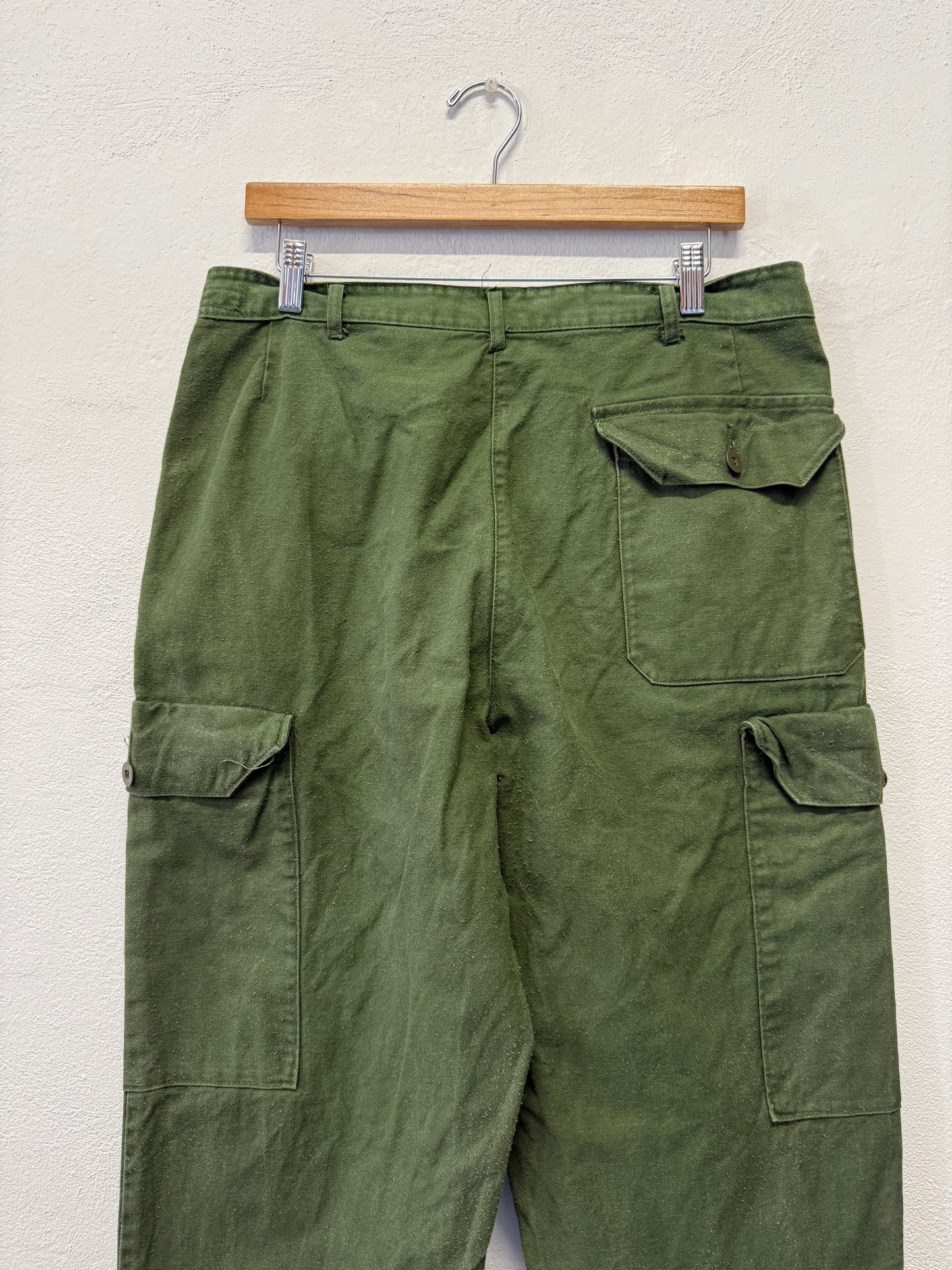 Vintage Swedish Army Fatigue Pants “W34”