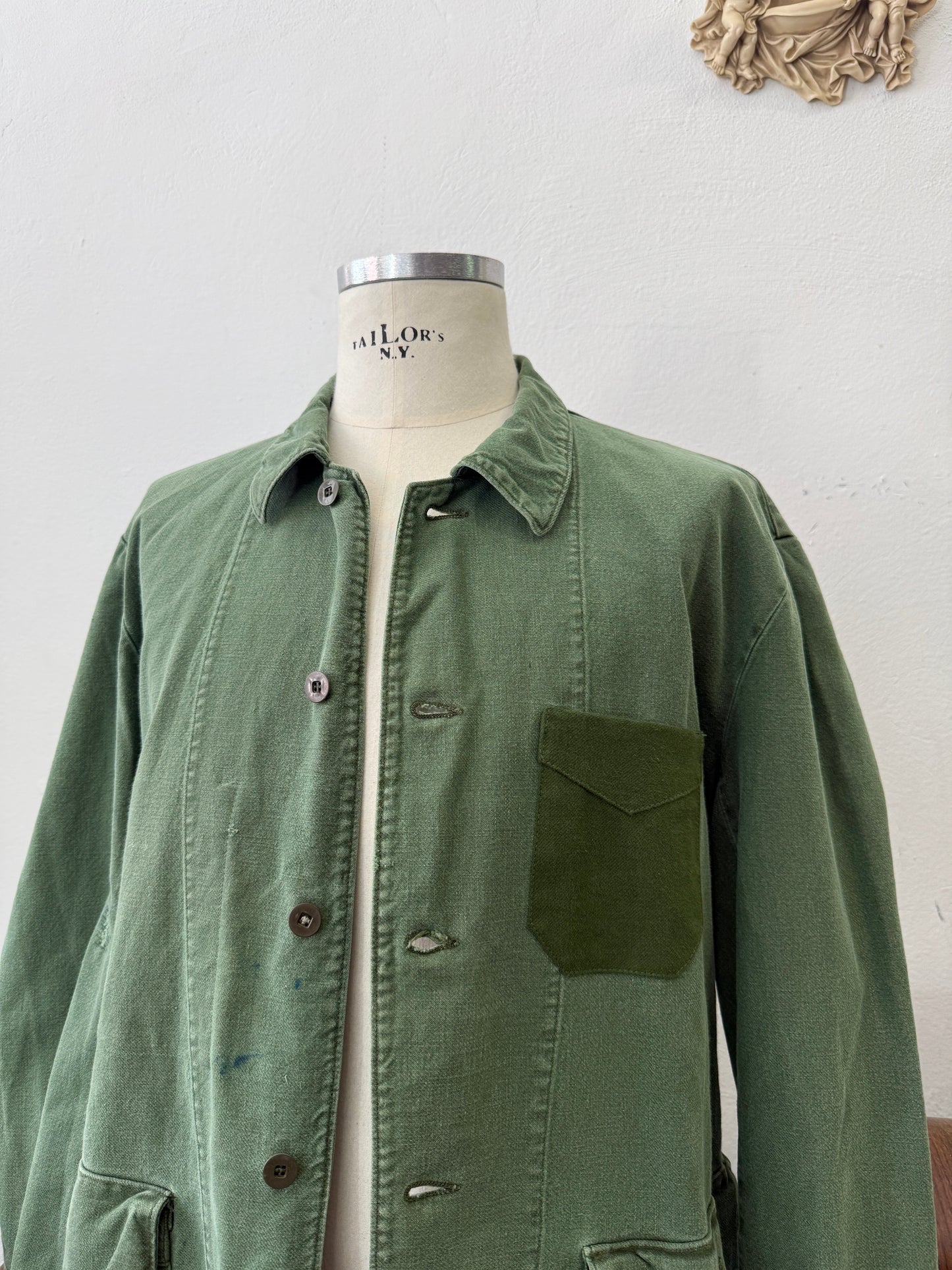 Vintage 70/80’s Swedish Army Jacket - Rework “L/XL”