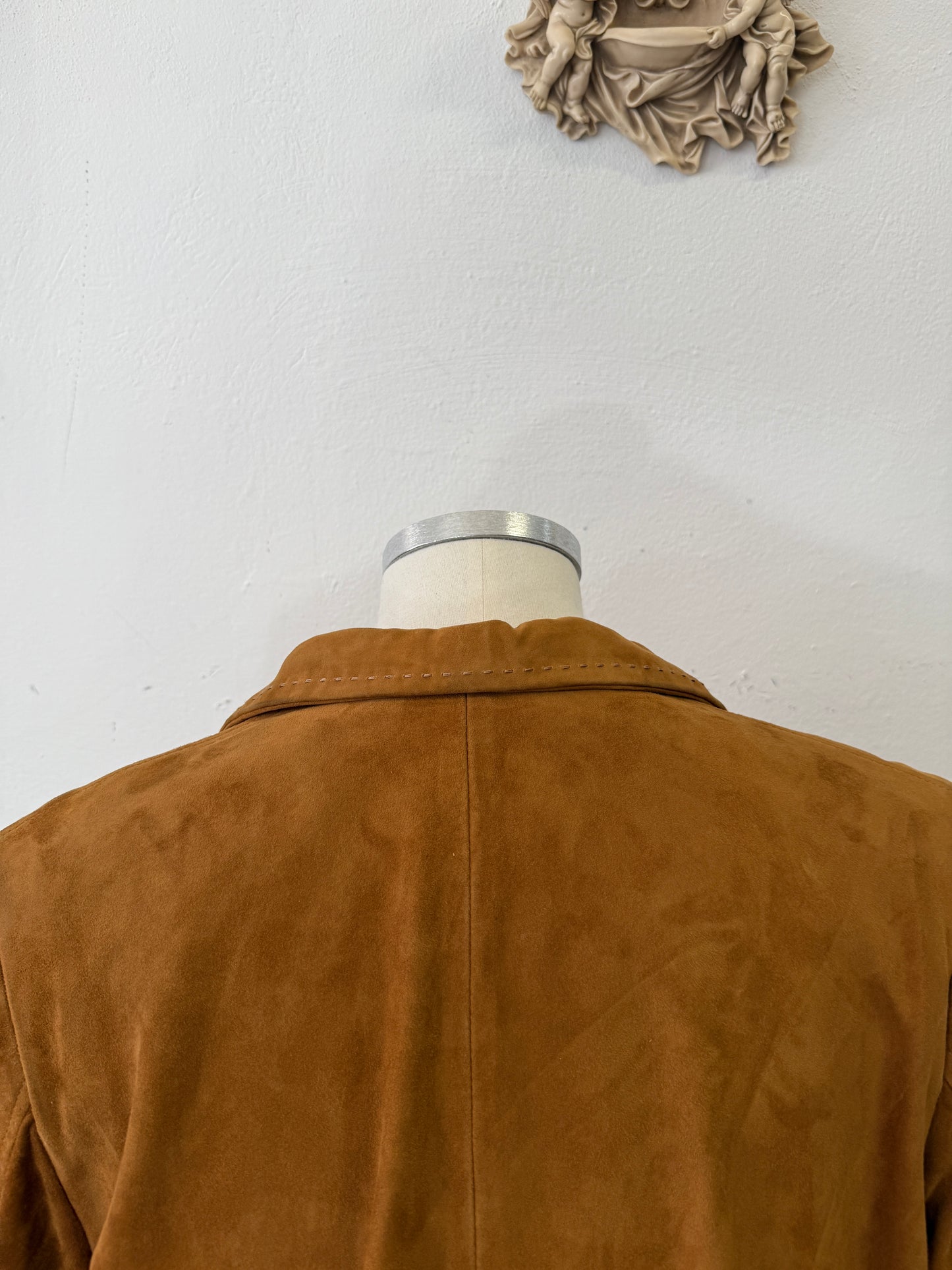 Vintage Woman Suede Jacket “M/L”