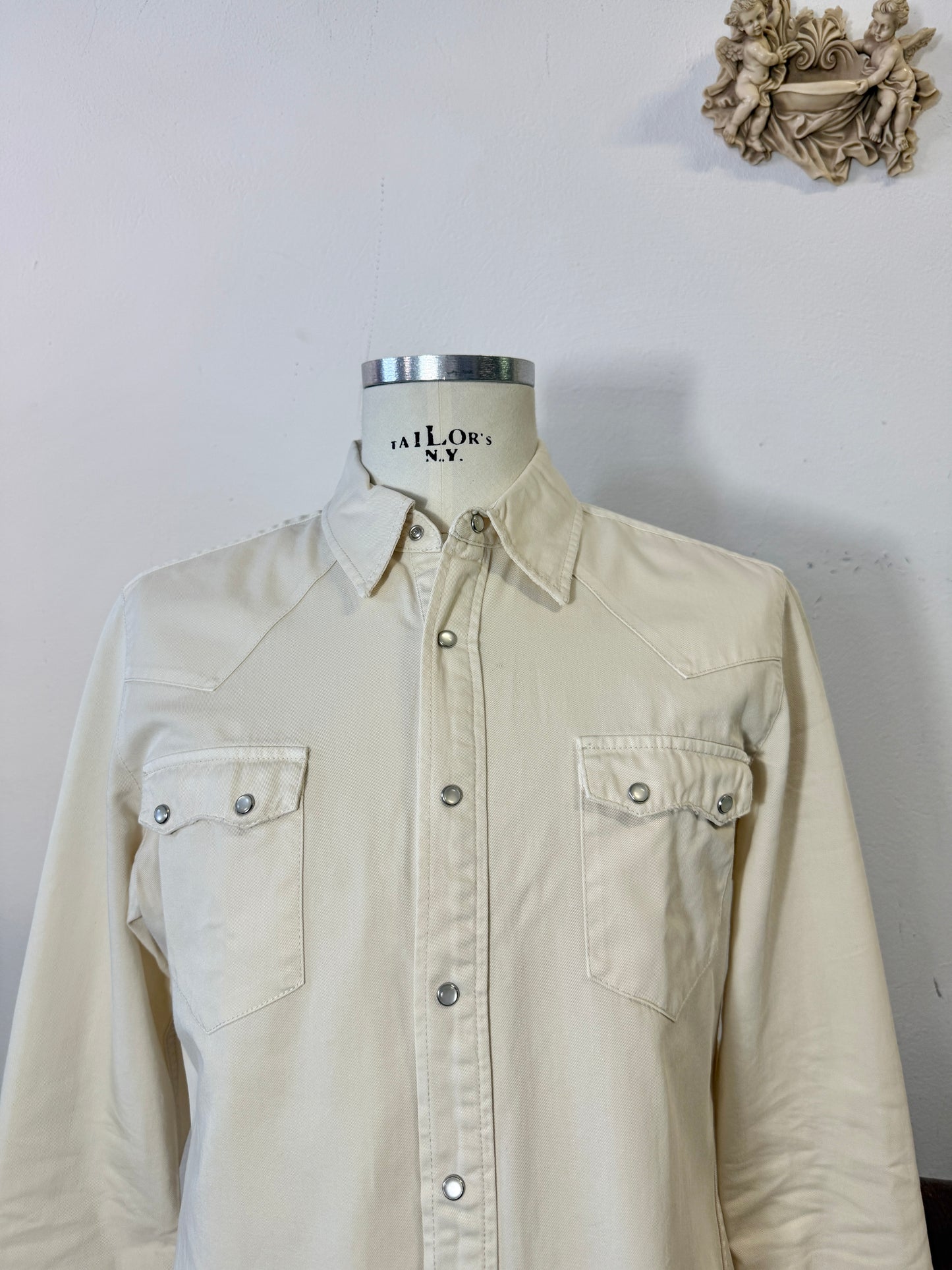 Western “Jeckerson” Denim Shirt - XS, S, M