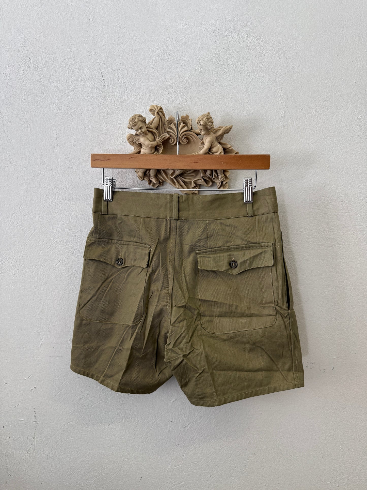 Vintage Italian Army Shorts