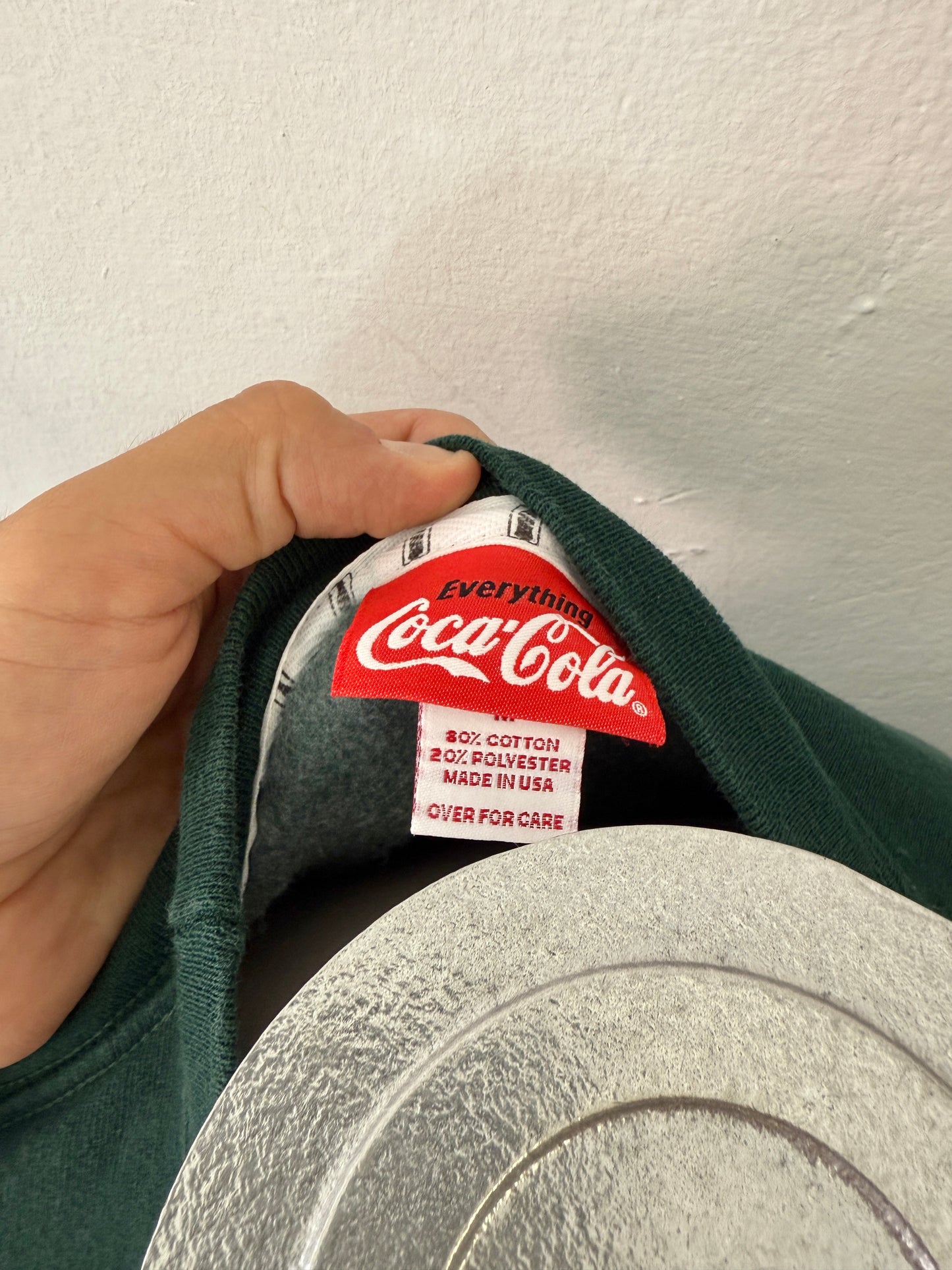 Vintage Coca Cola Sweatshirt Made In Usa “M”