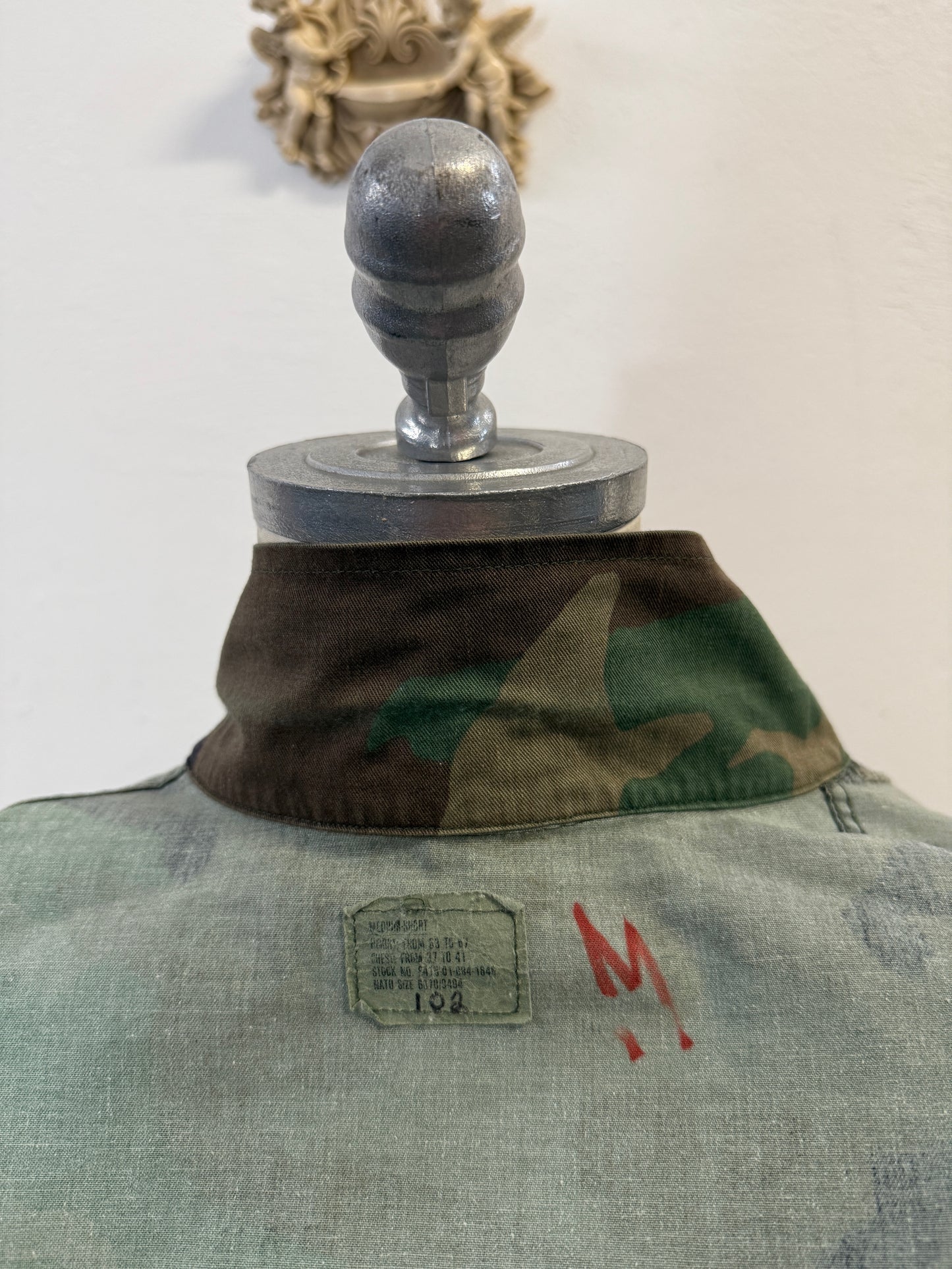 Vintage Woodland Jacket Us Army “M”