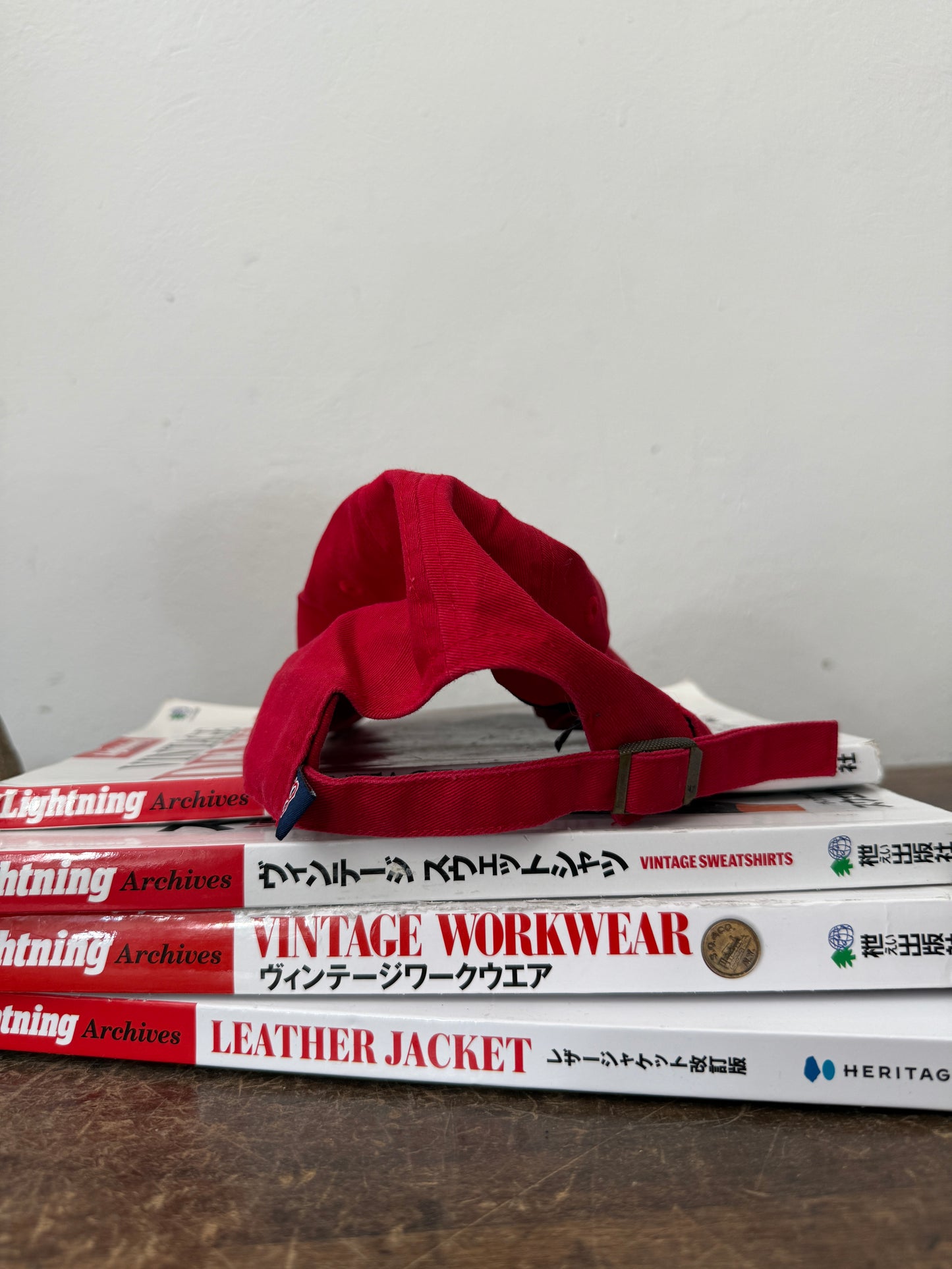 Red Boston Cap 47