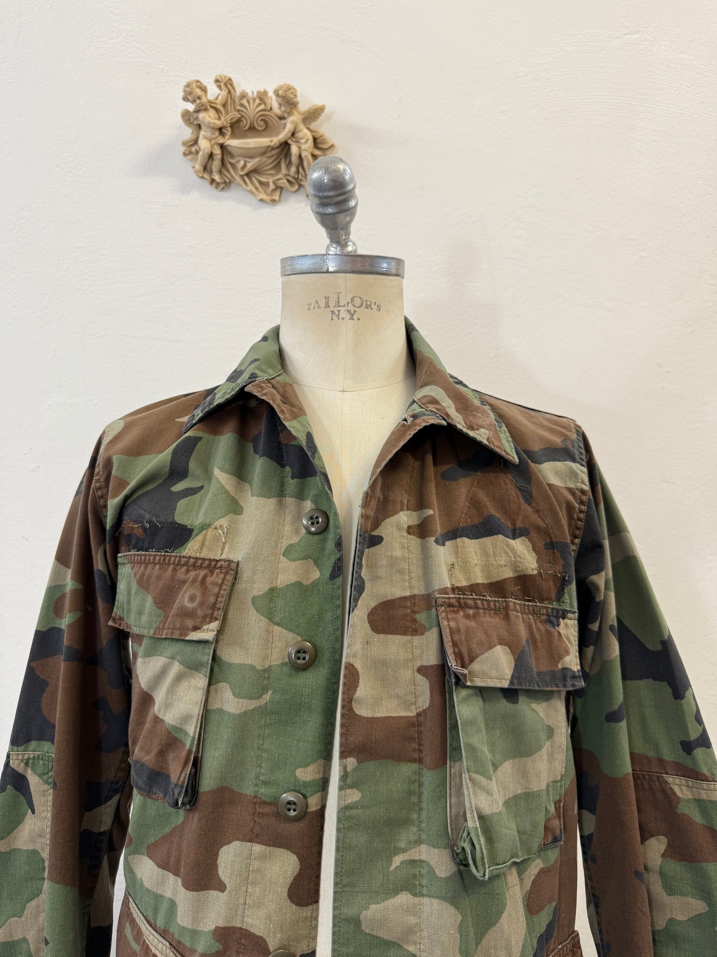 Vintage Woodland Jacket Us Army “M”