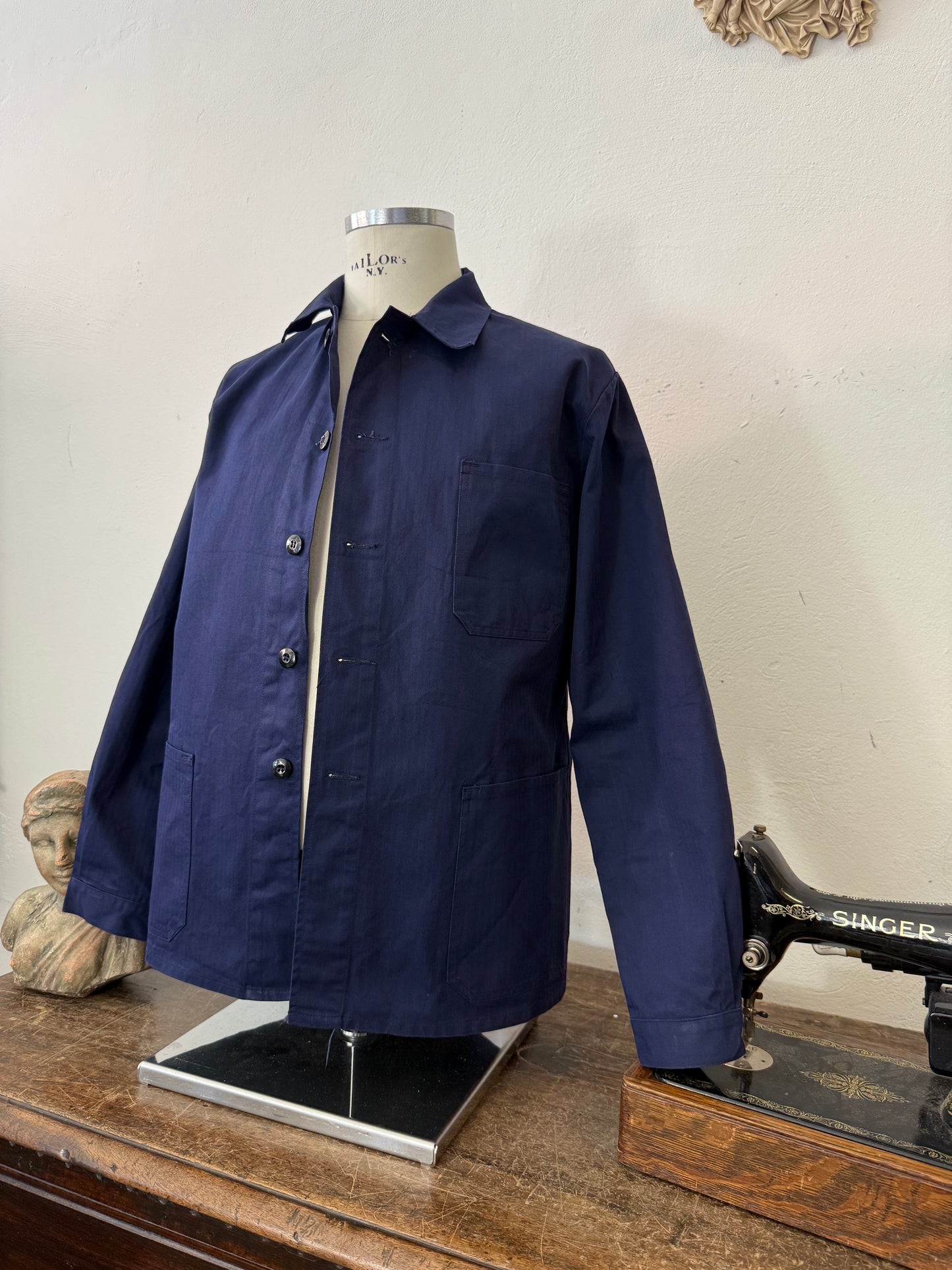 Vintage 90’s German Army Work Jacket HBT “L”