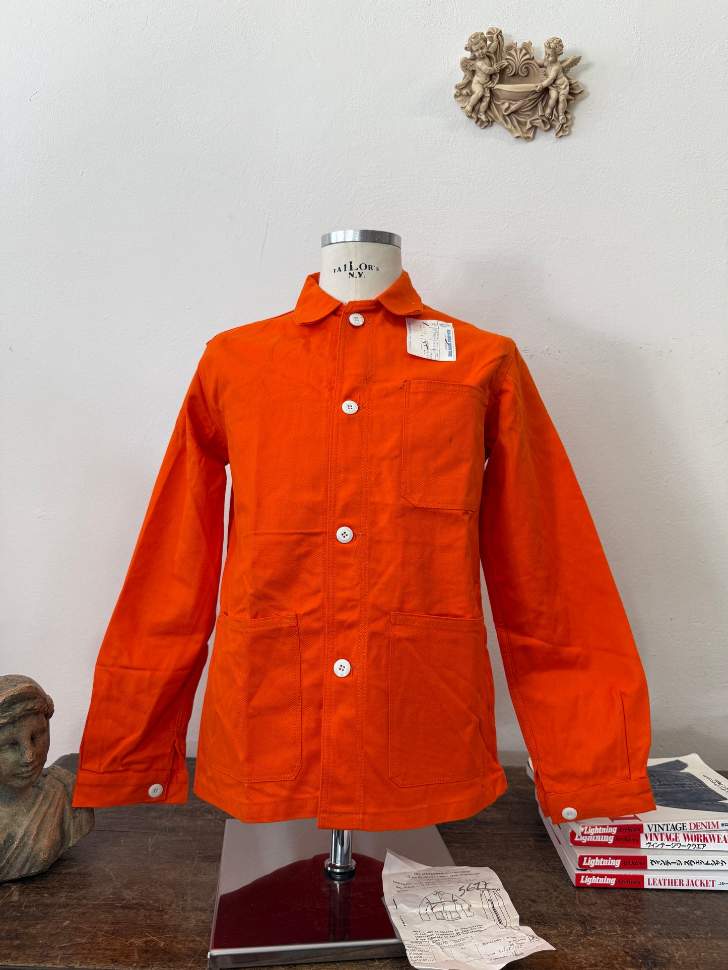 Vintage 80’s French Work Jacket “M”