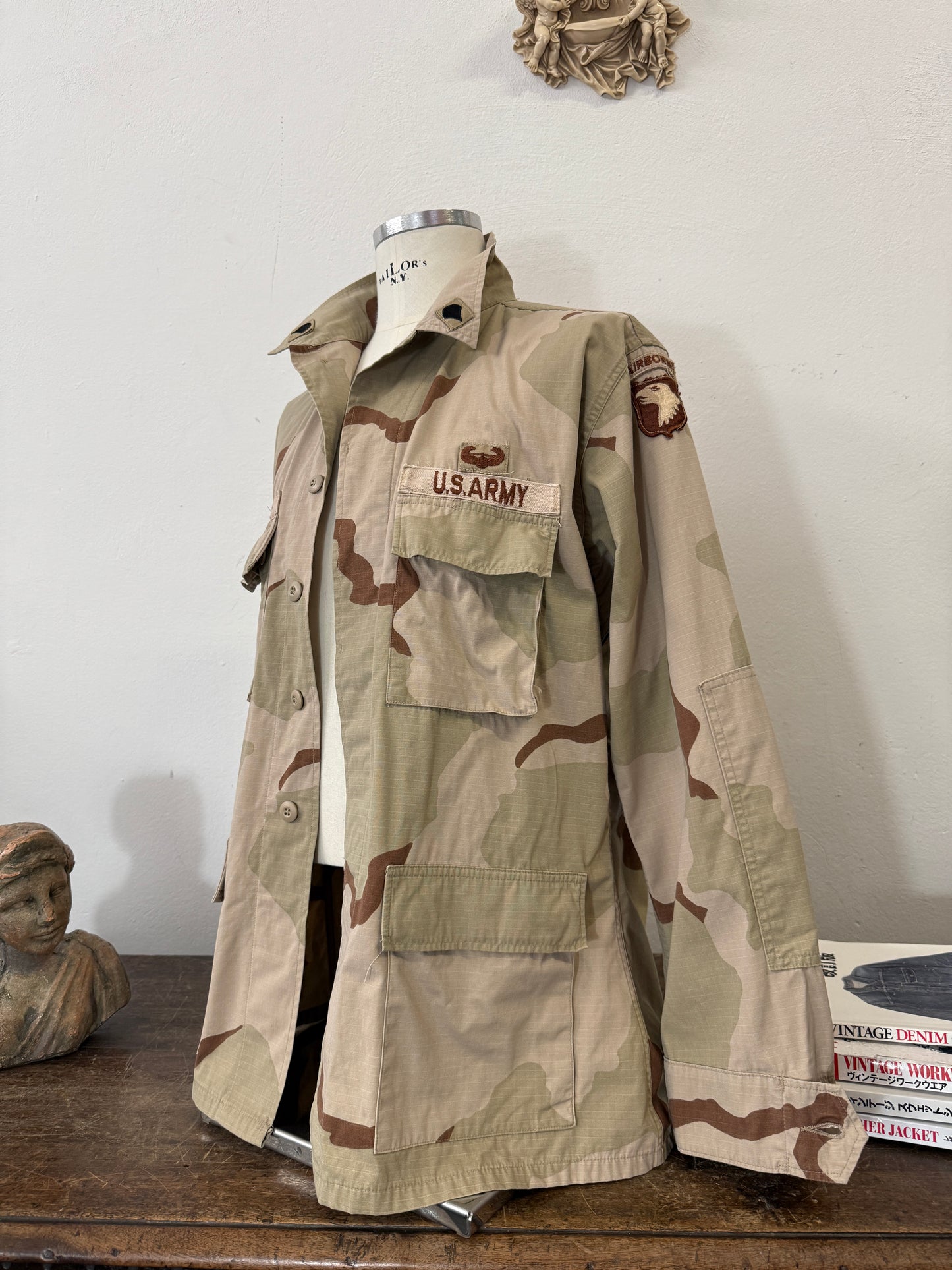 Vintage Us Army Desert Camo Jacket Rip Stop“XL”