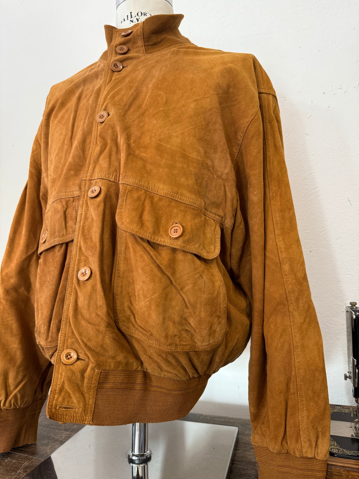 Vintage Suede Jacket “XL”