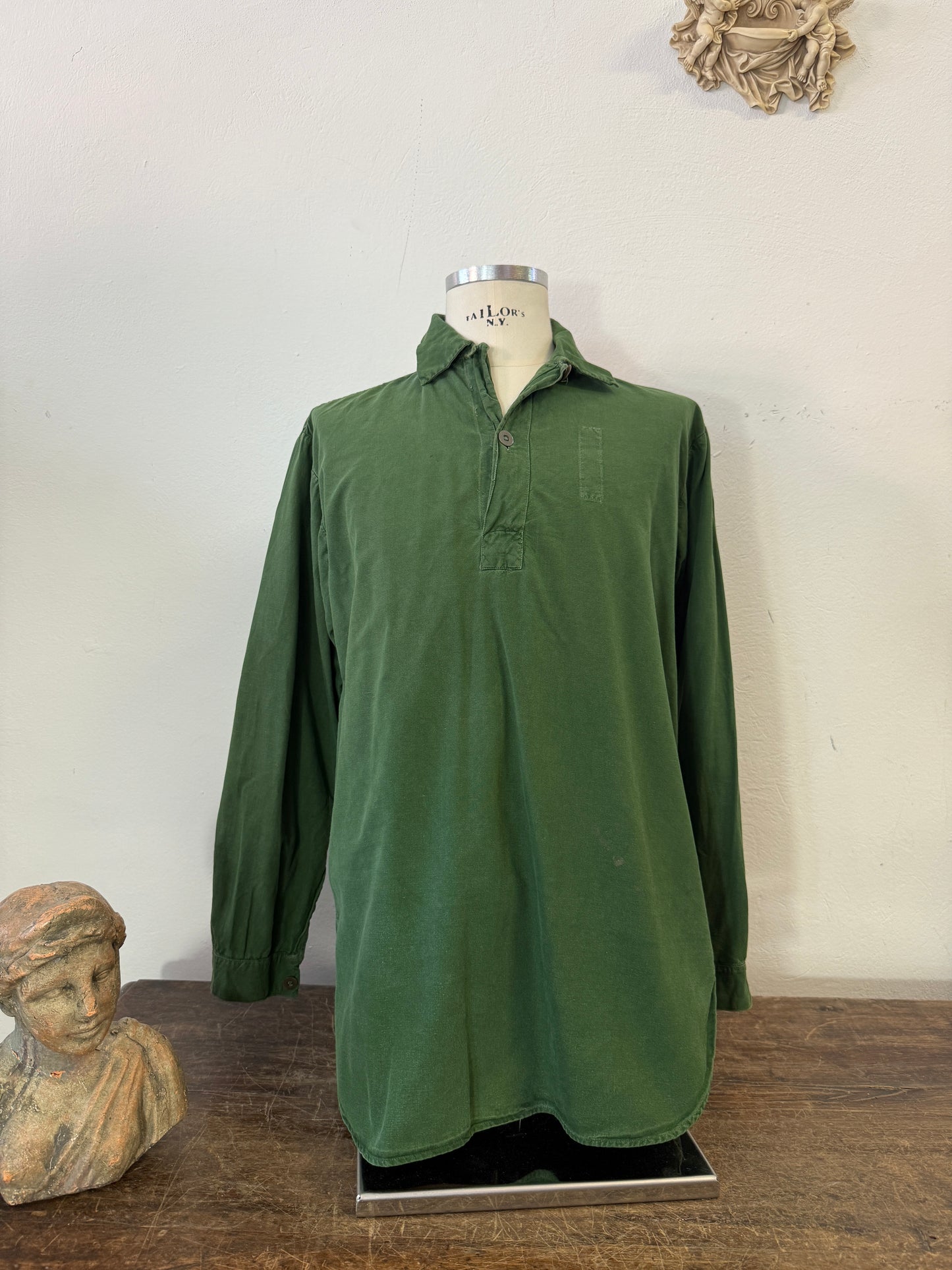 Vintage 80’s Swedish Army Shirt “L”