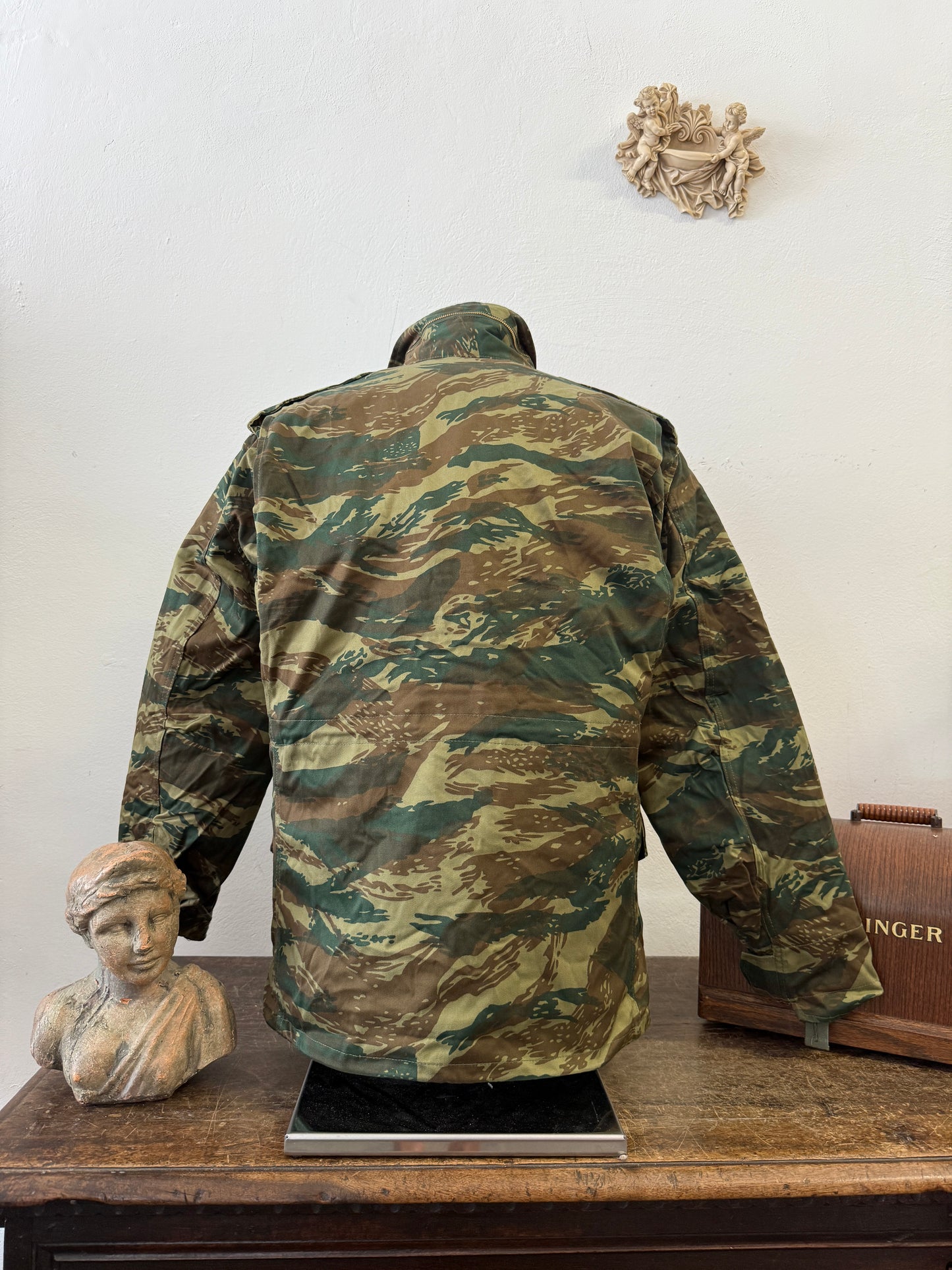 Vintage Greek Army Field Jacket M65 With Liner “L”