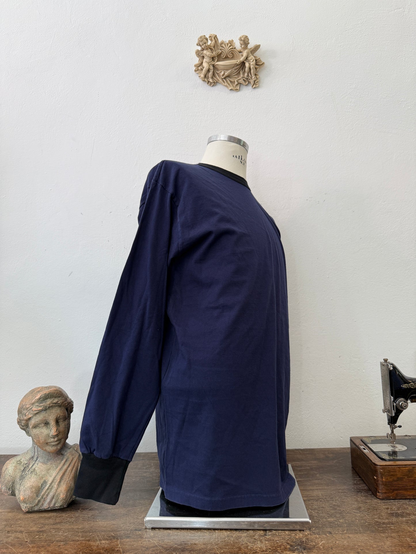 Vintage British Navy Long Sleeve Tee “XL”