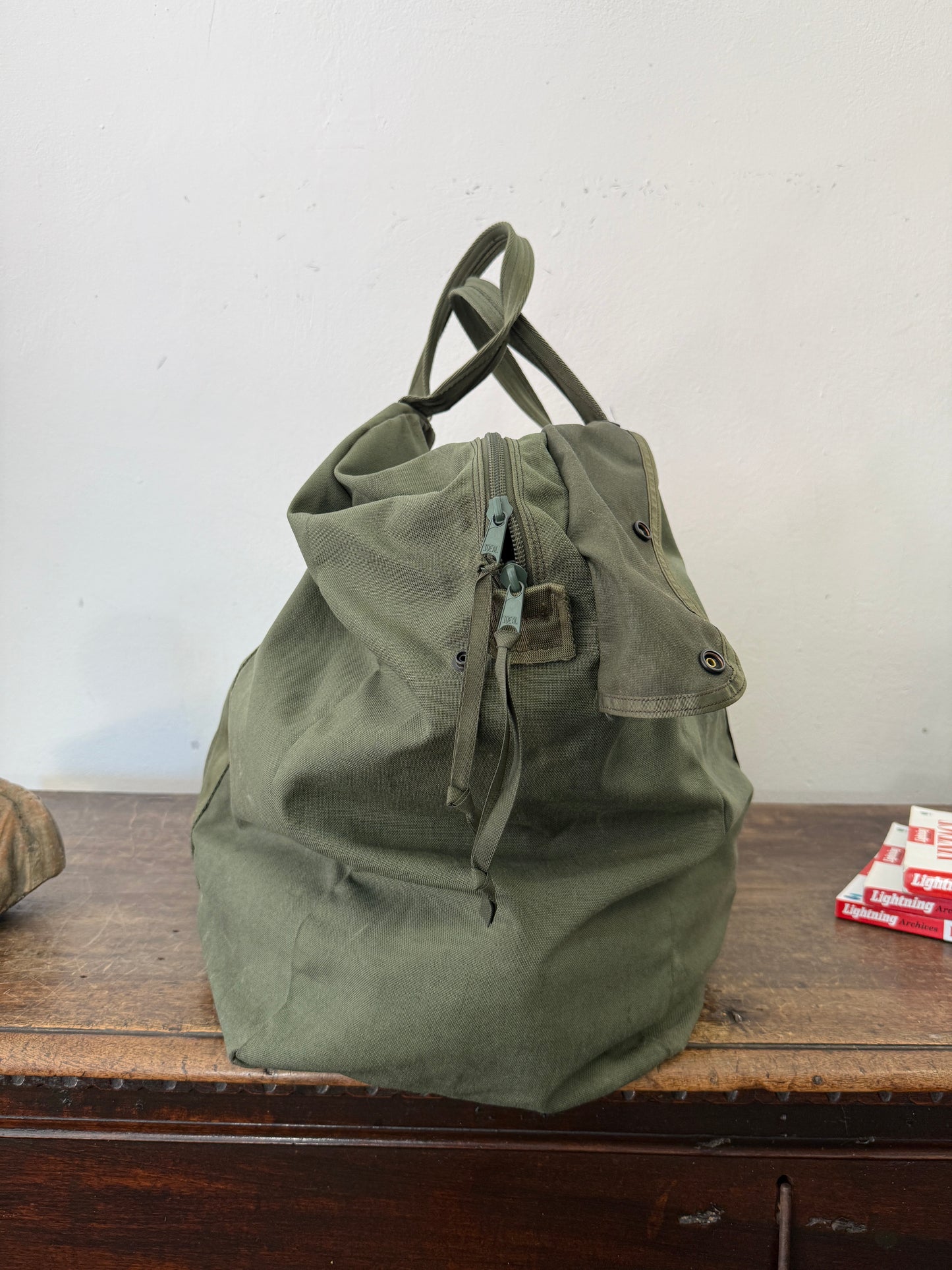 Vintage Nylon Us Flyers Kit Bag