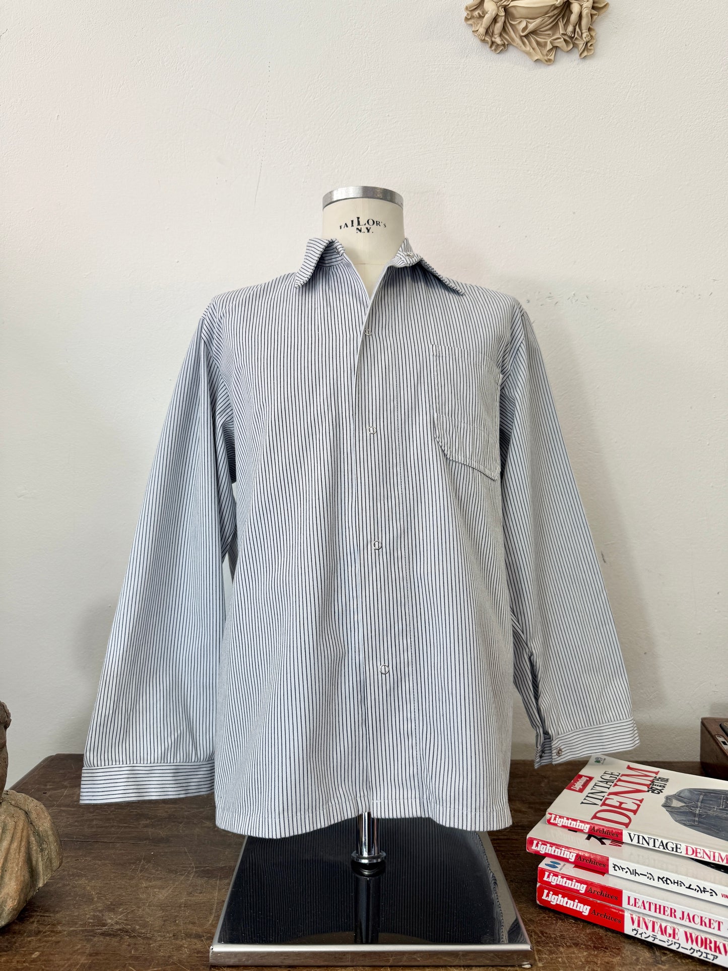 Vintage 90’s Striped Work Jacket “L”