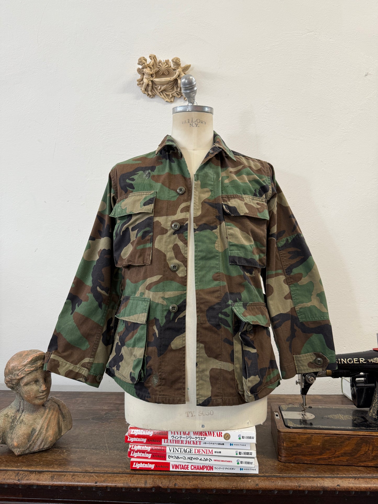 Vintage Woodland Jacket Us Army “XS”