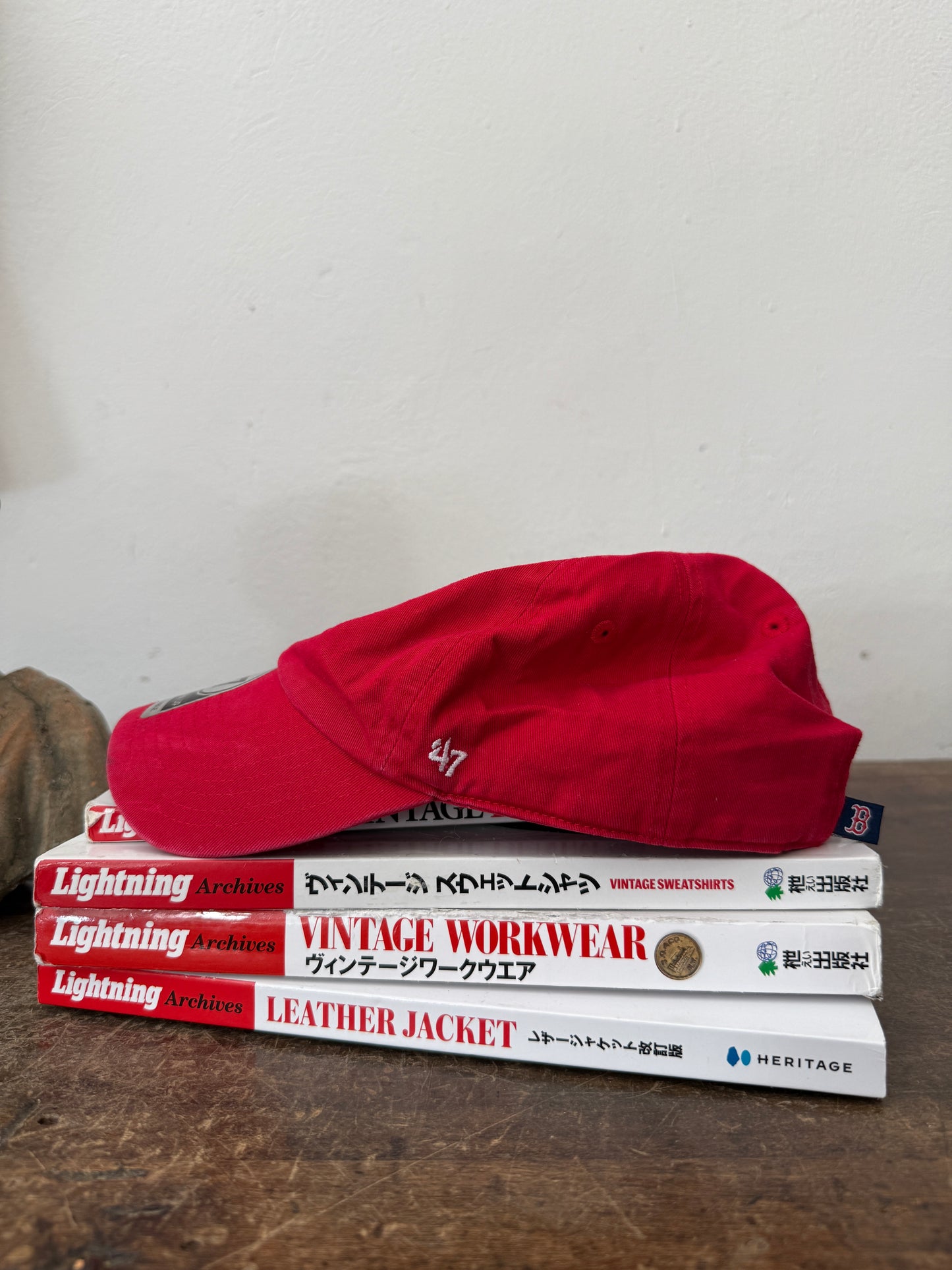 Red Boston Cap 47