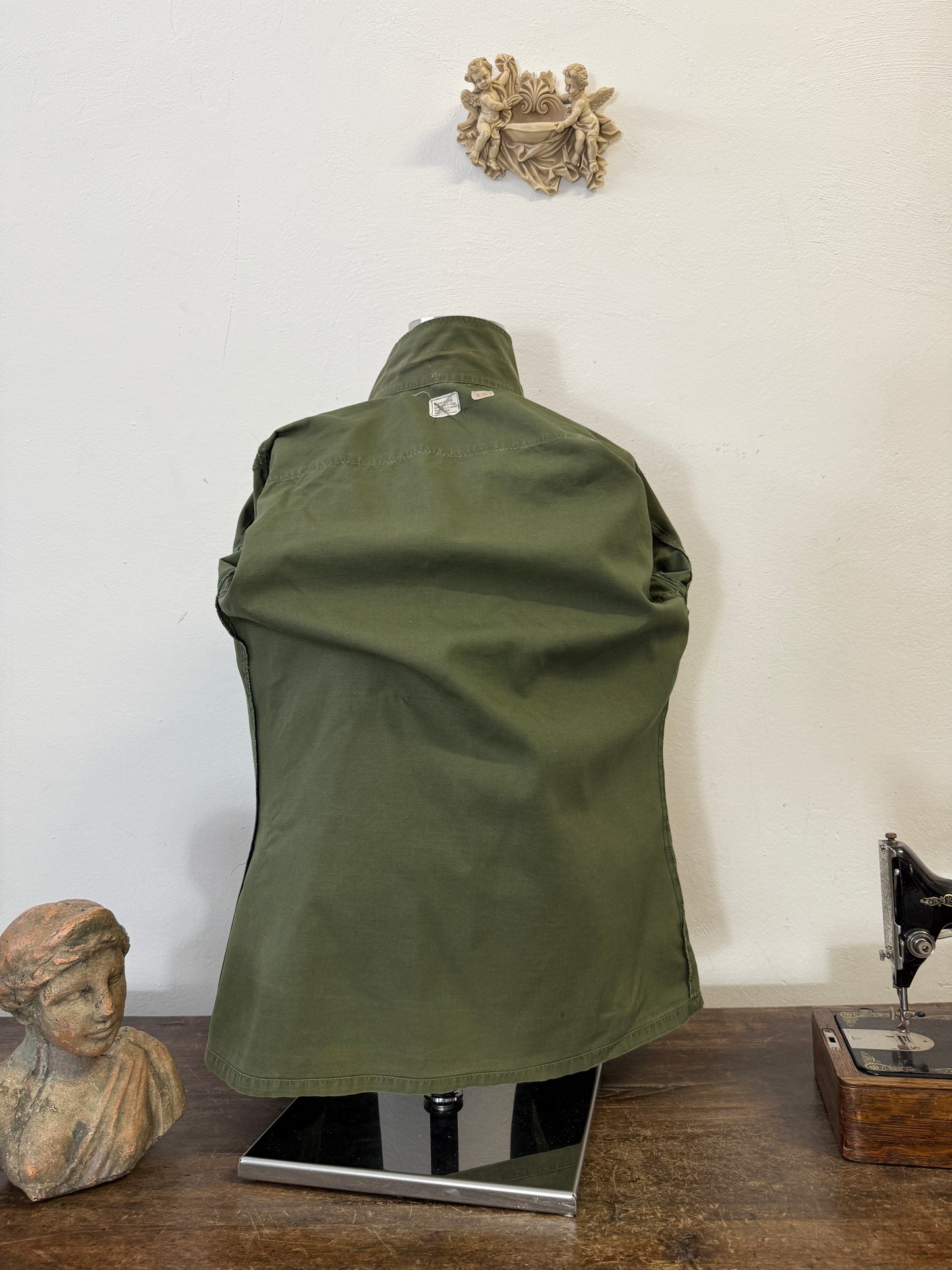 Vintage 60’s Jungle Jacket Rip Stop Us Army “M/L”