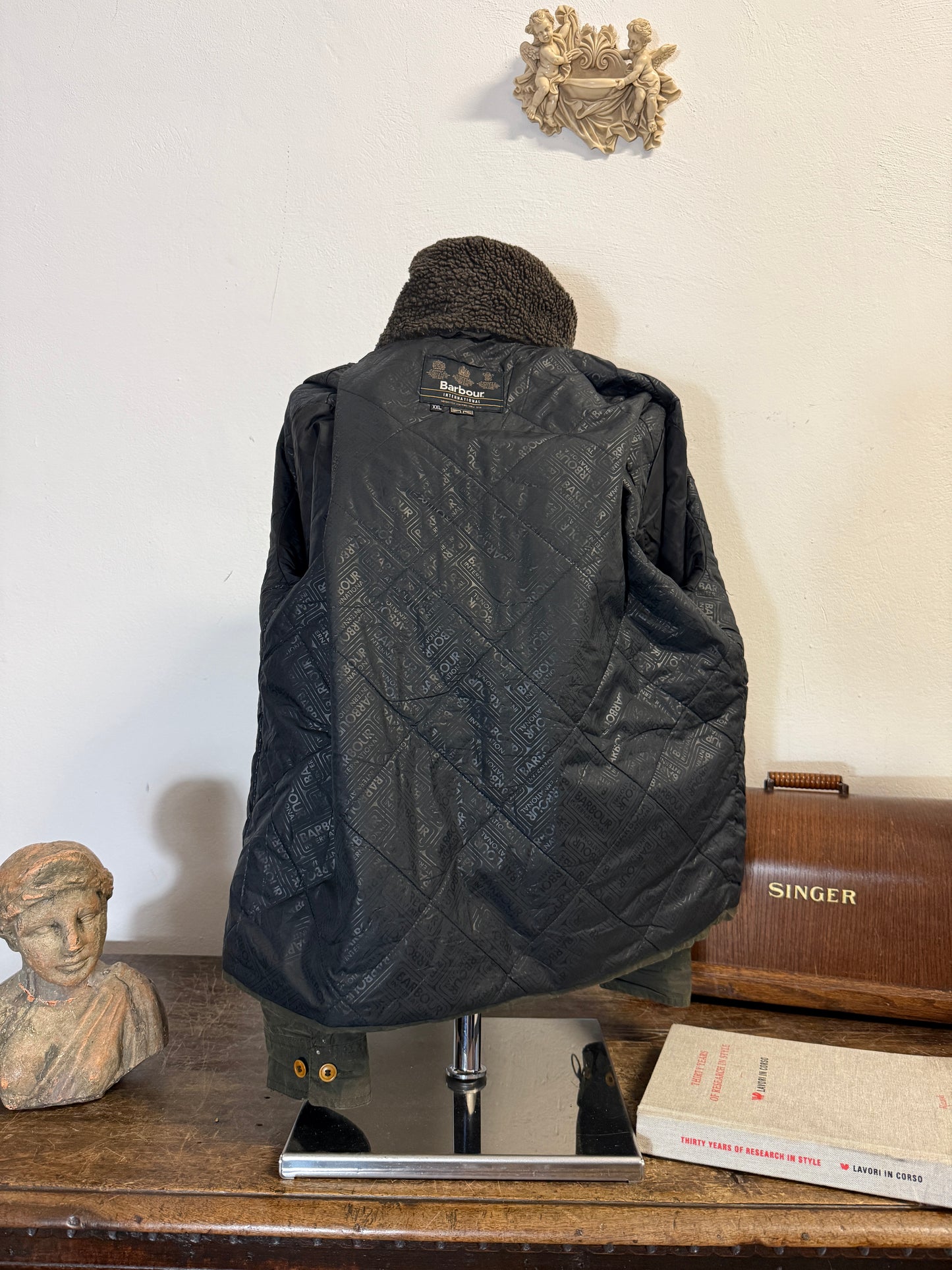 Vintage Barbour Flight Jacket “XL”