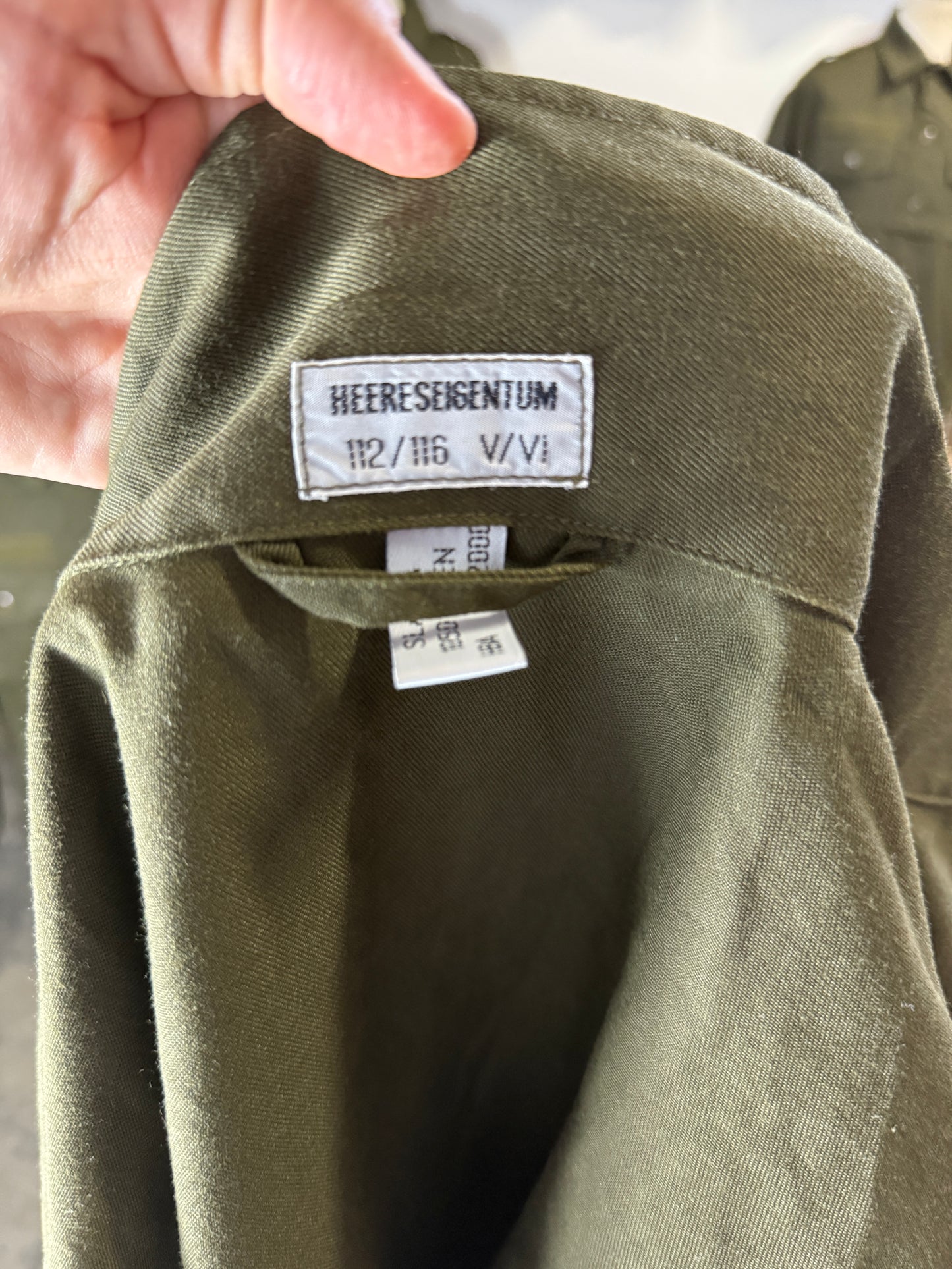 Vintage Austrian Army 00’s Overshirt “XL”