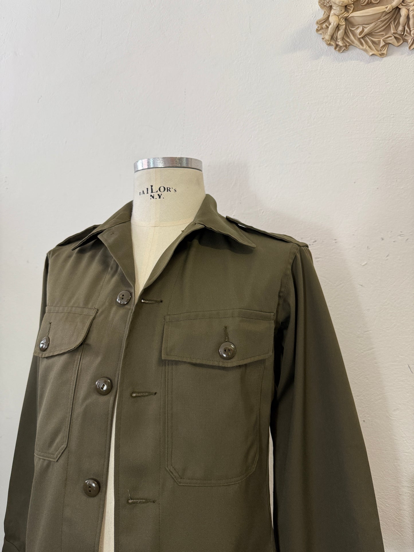 Vintage Austrian Army 80’s Overshirt “S