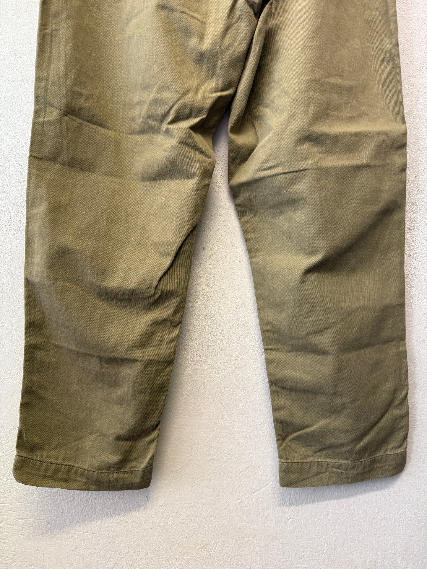 Vintage 80’s German Army Cargo Pants - Sand “W33~35”