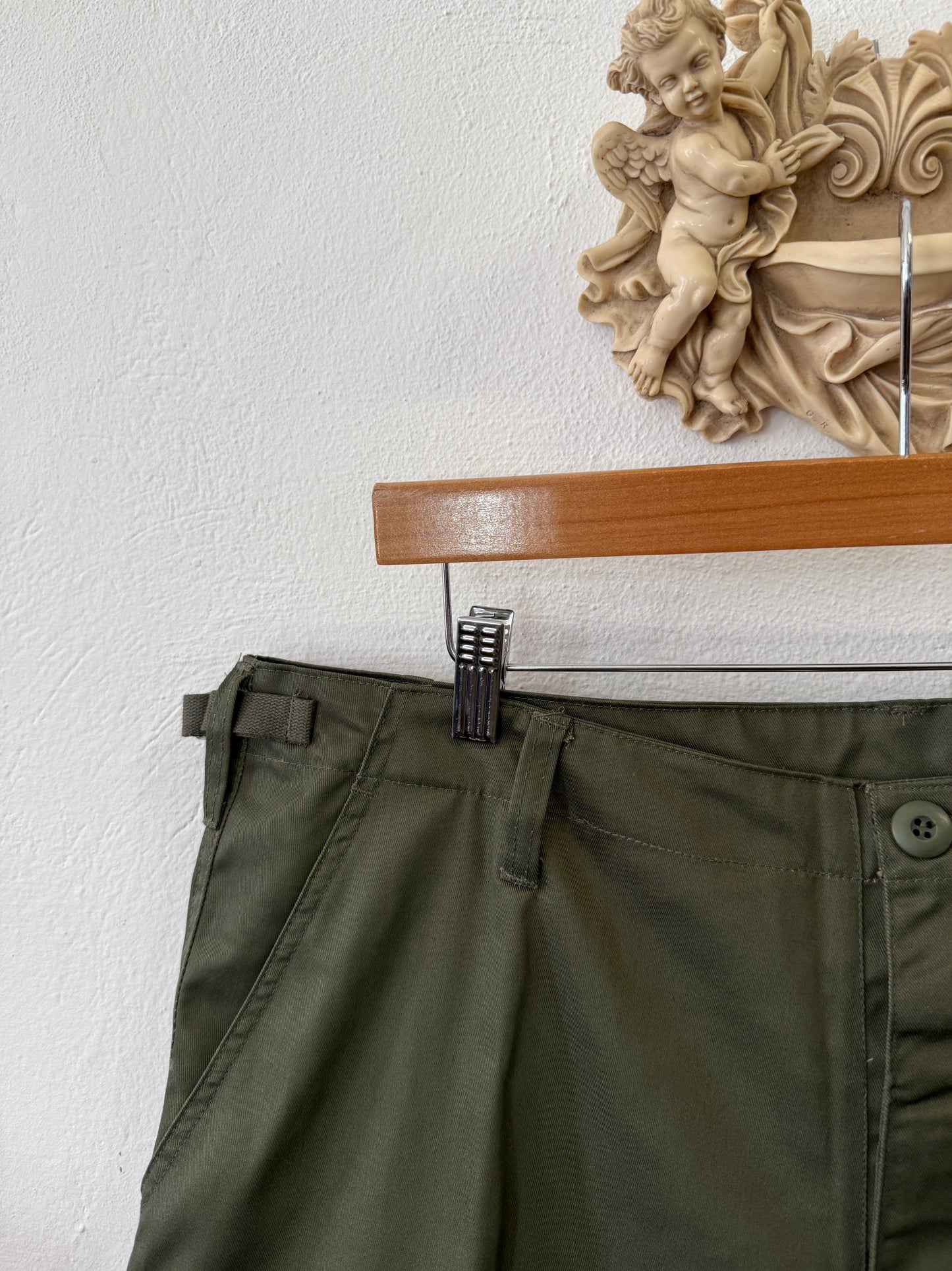 Military Green Cargo Short