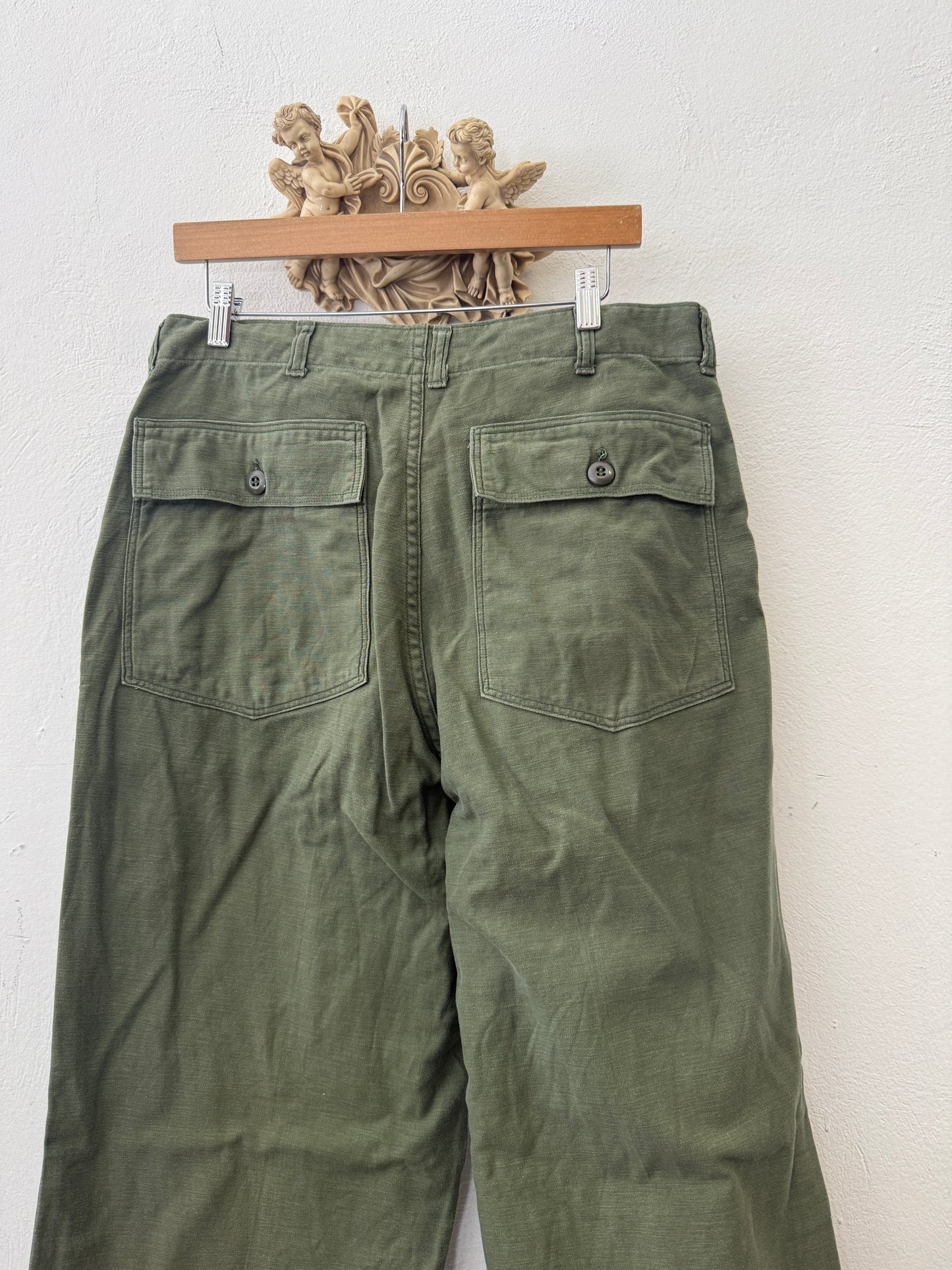 Vintage Og 107 Us Army Fatigue Pants “W33”
