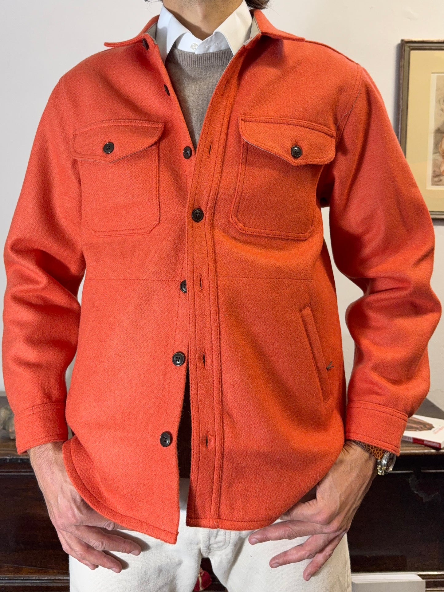 Chesapeake’s Outdoor Wool Shirt 4 Pocket Jackson Hole