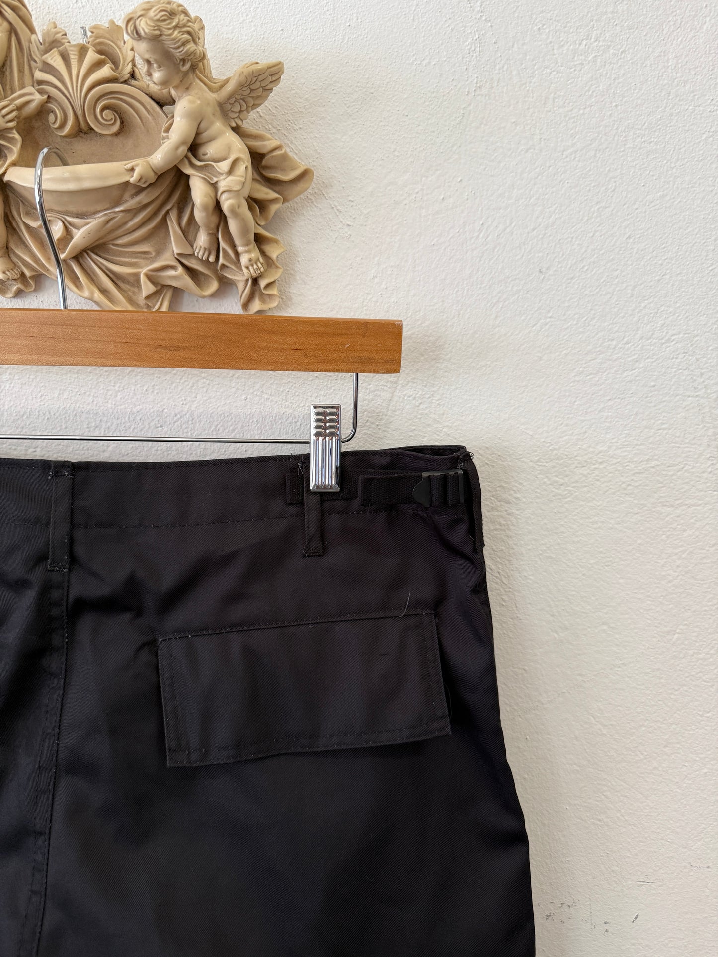 Black Cargo Short