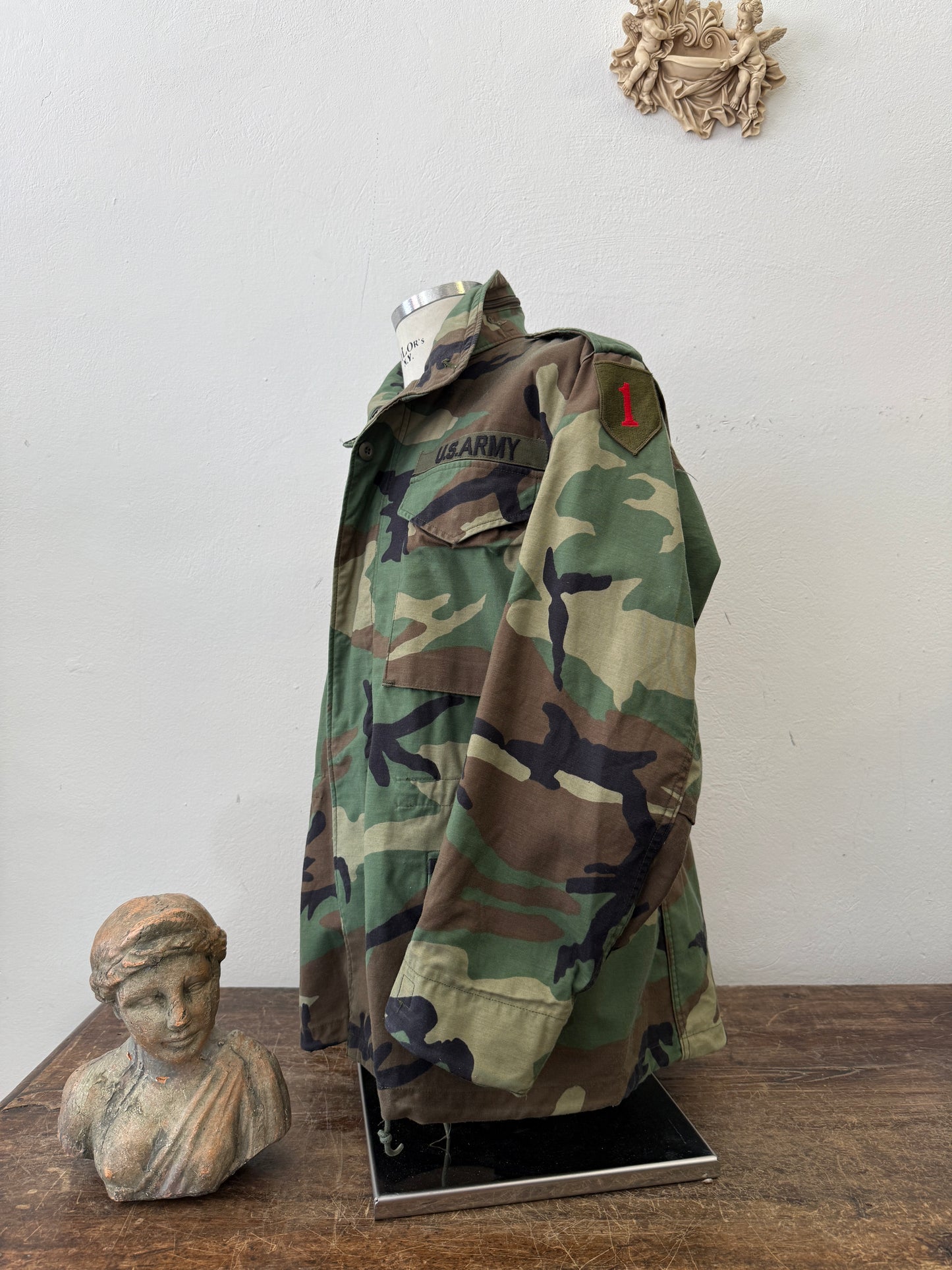 Vintage Woodland Field Jacket M65 Us Army “M/L”