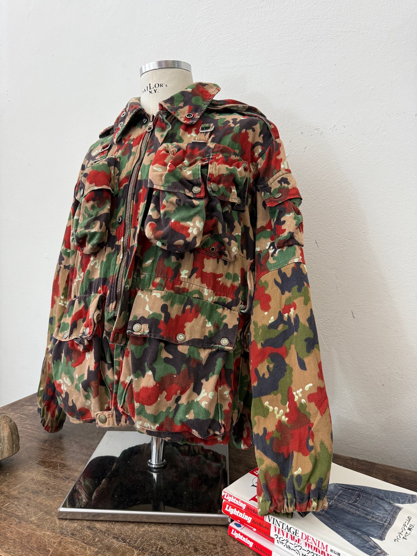 Vintage Swiss Army Camo Jacket M70 “L/XL”
