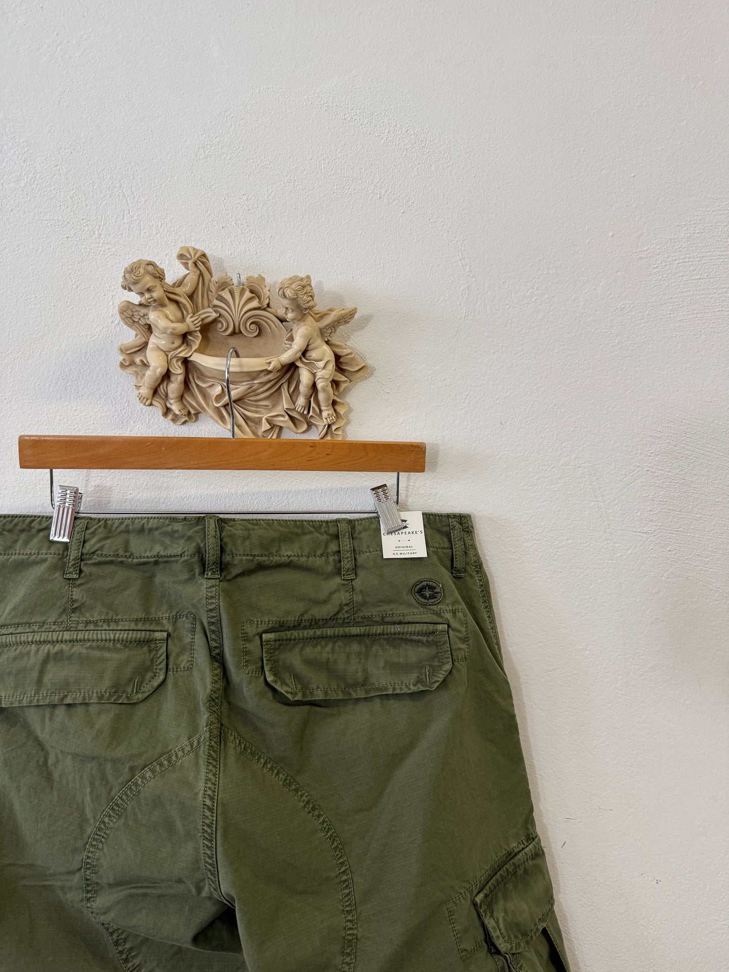 Cargo Short Barras Military Green - Chesapeakes