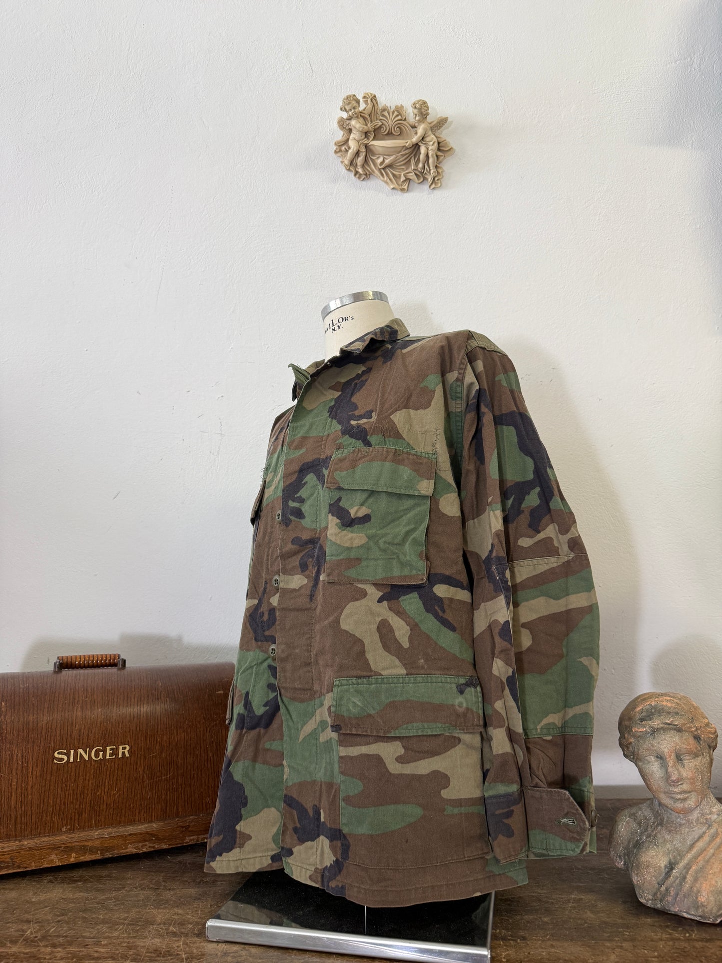 Vintage Woodland Us Army Jacket “L/XL”