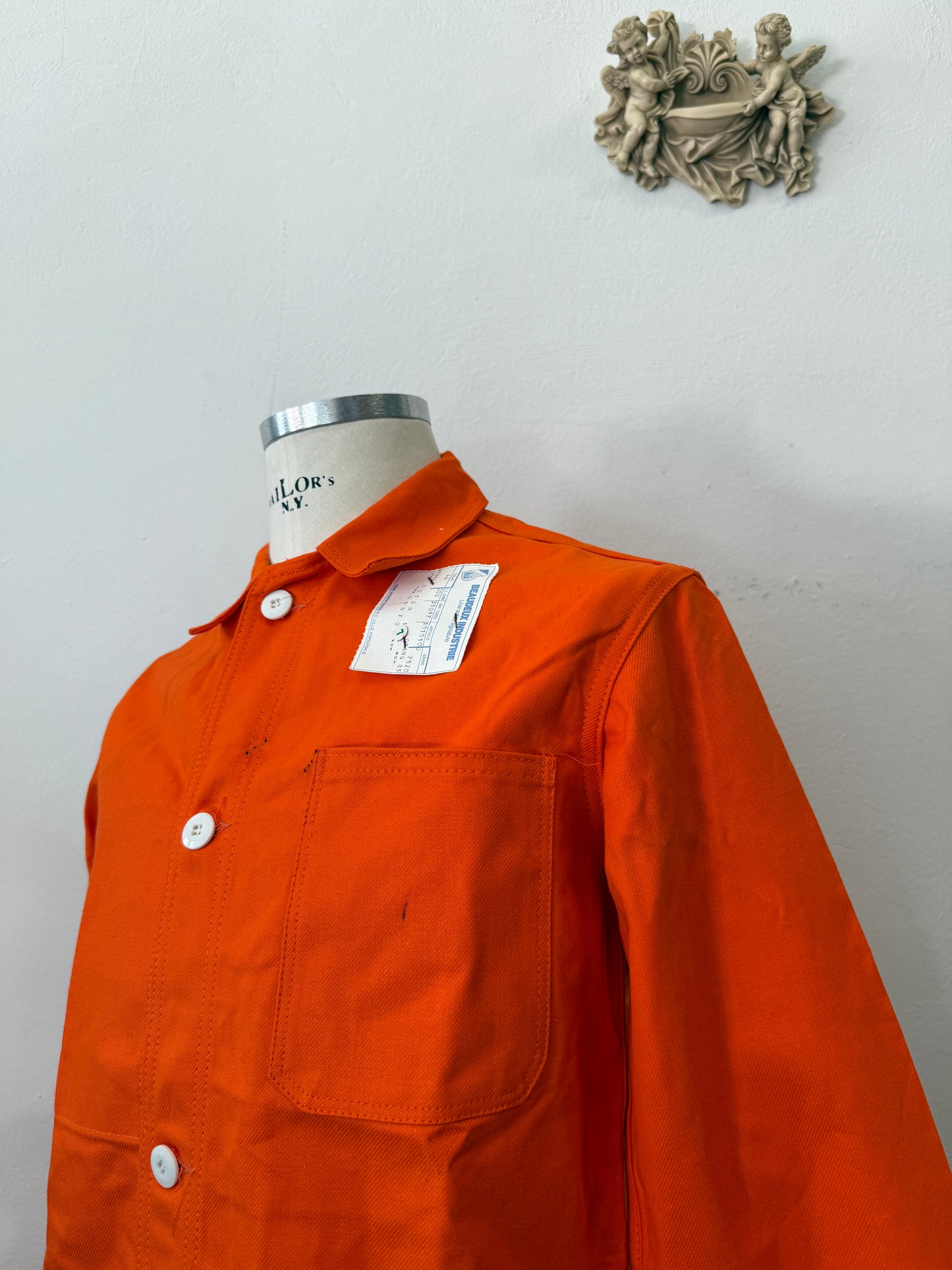 Vintage 80’s French Work Jacket “M”